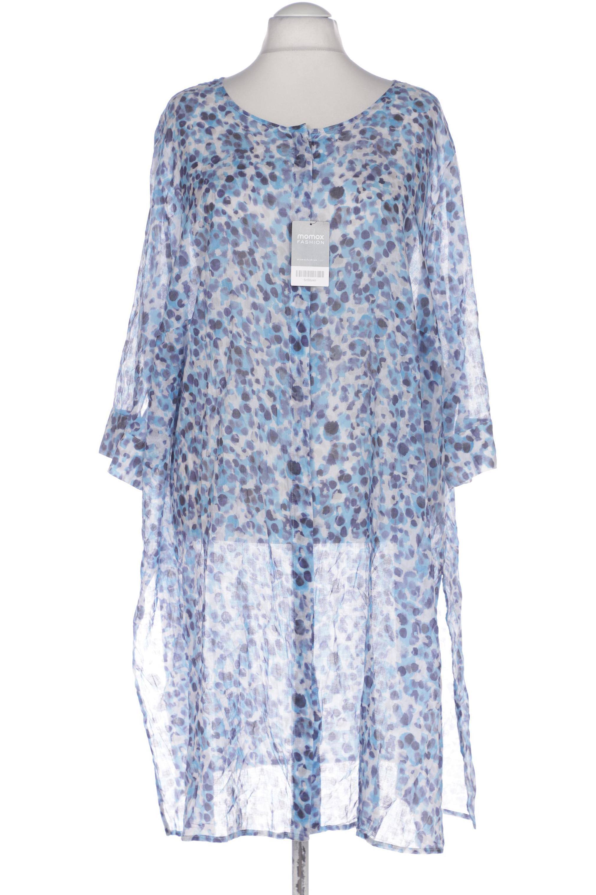 

Selection by Ulla Popken Damen Bluse, blau, Gr. 56