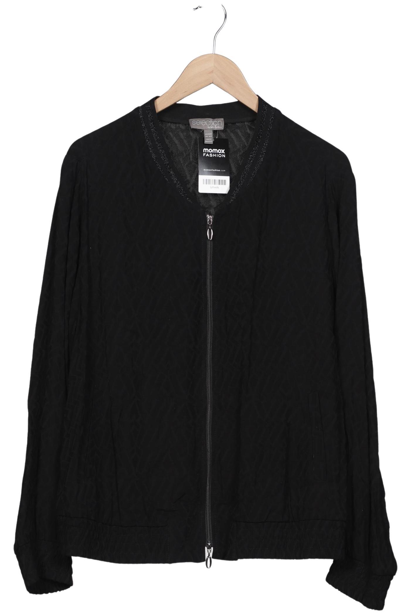 

Selection by Ulla Popken Damen Blazer, schwarz, Gr. 46