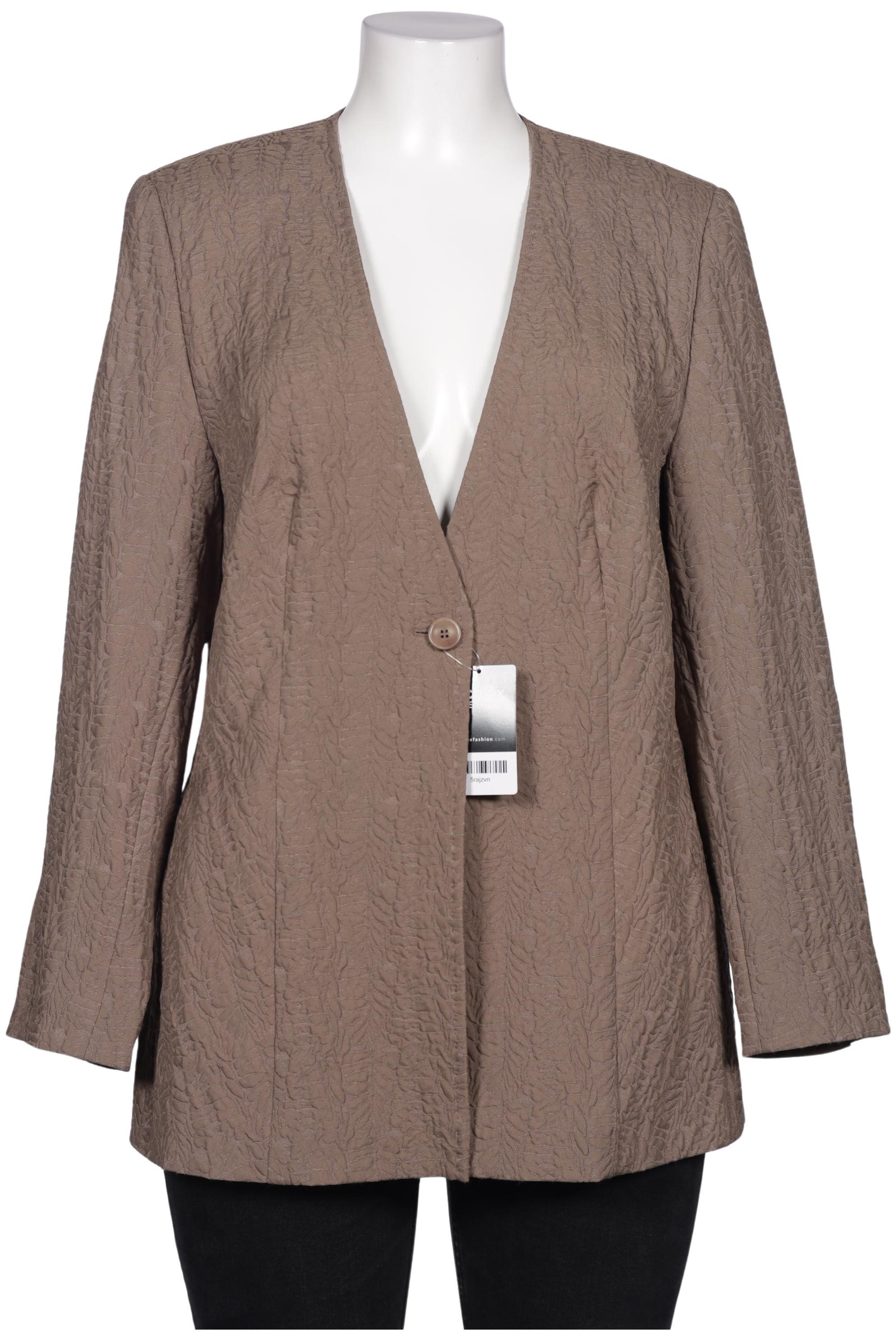 

Selection by Ulla Popken Damen Blazer, braun, Gr. 44