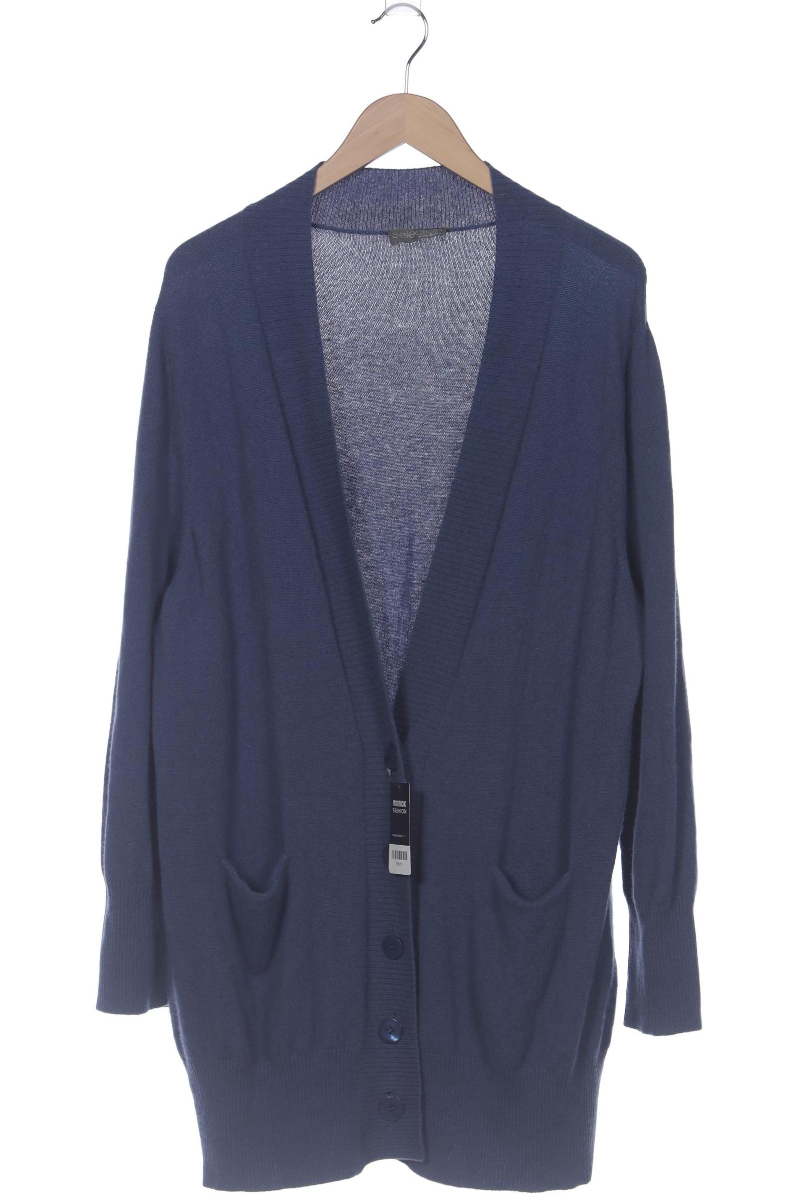 

Selection by Ulla Popken Damen Strickjacke, marineblau, Gr. 50