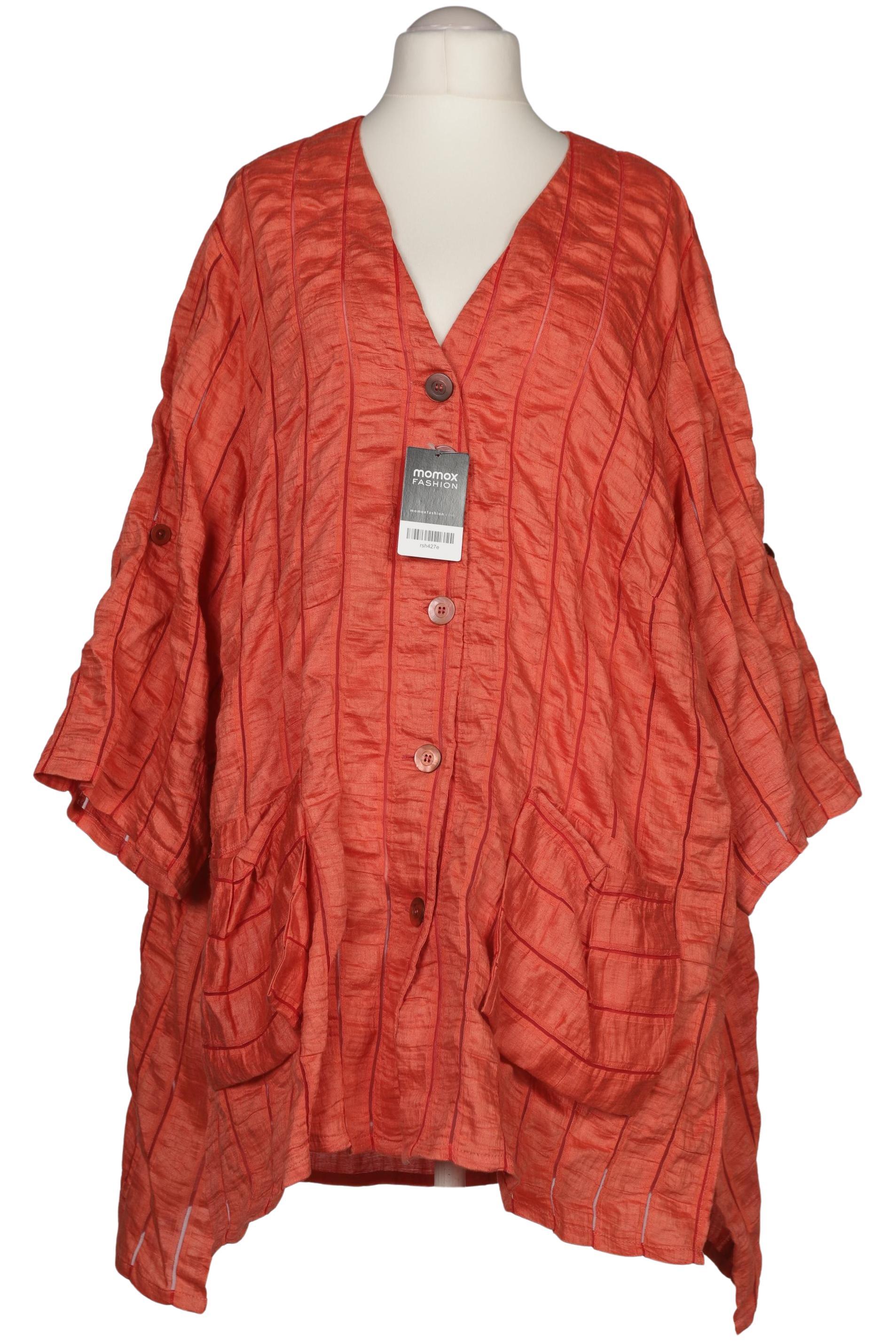 

Selection by Ulla Popken Damen Bluse, orange, Gr. 60