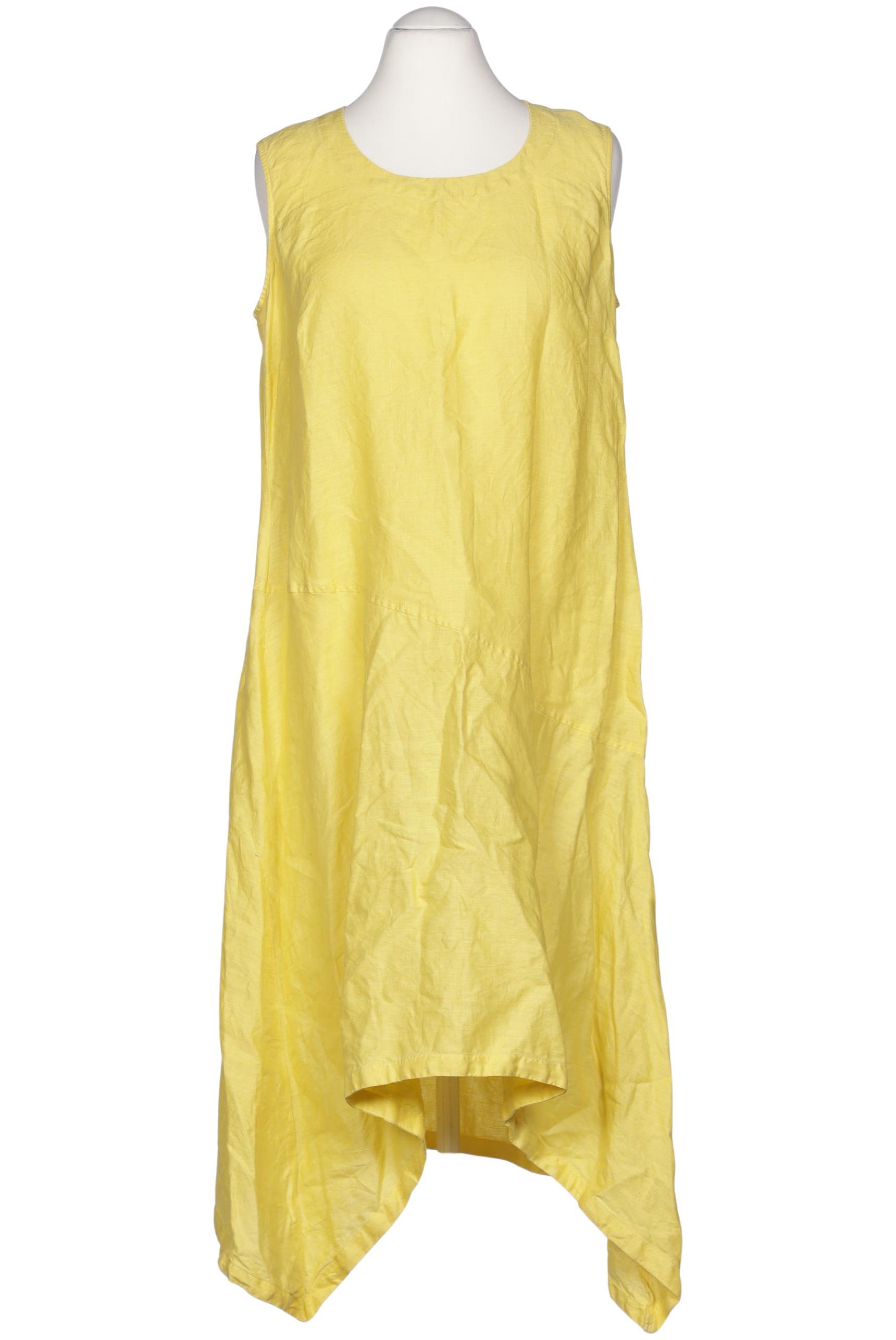 

Selection by Ulla Popken Damen Kleid, gelb, Gr. 46