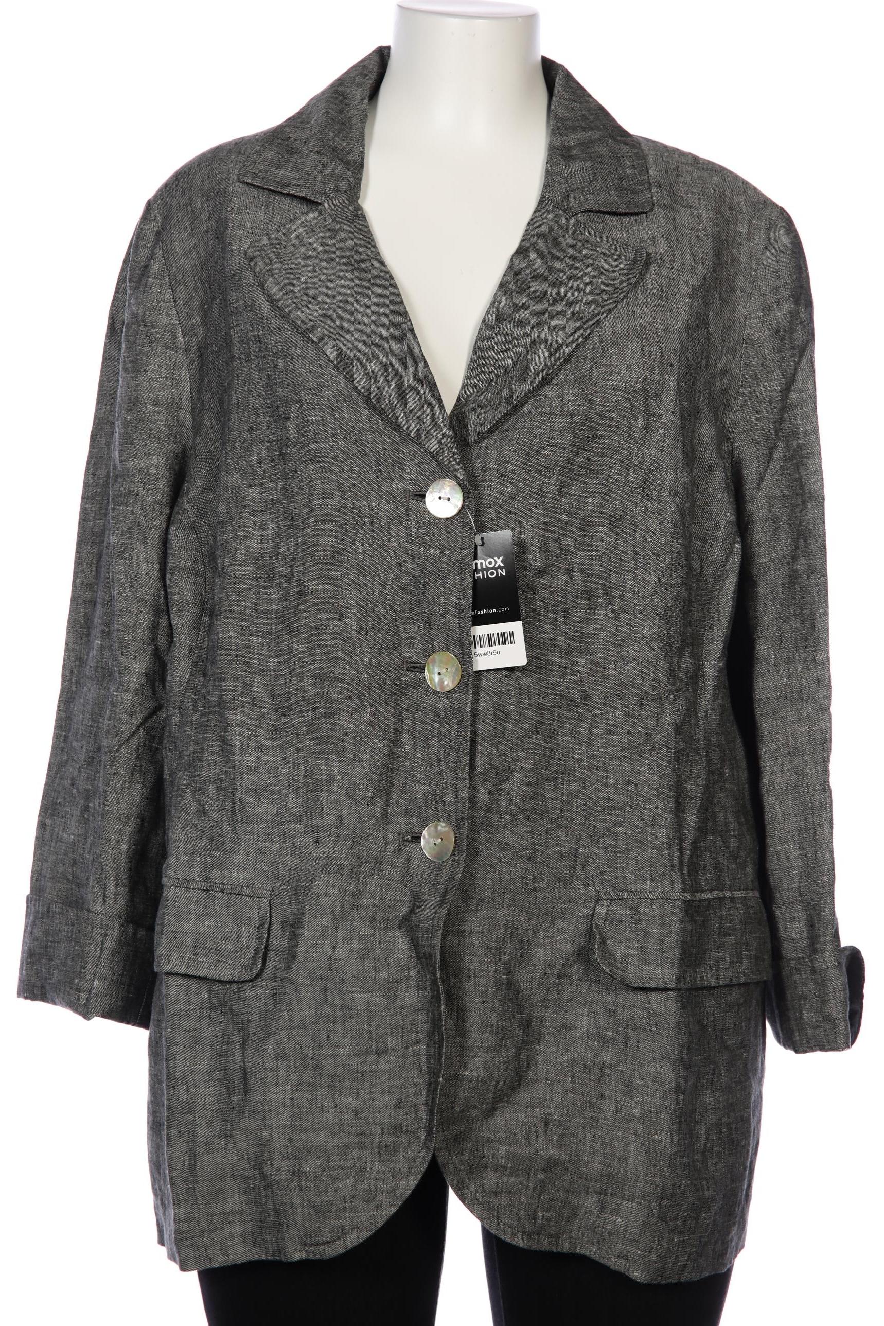 

Selection by Ulla Popken Damen Blazer, grau, Gr. 50