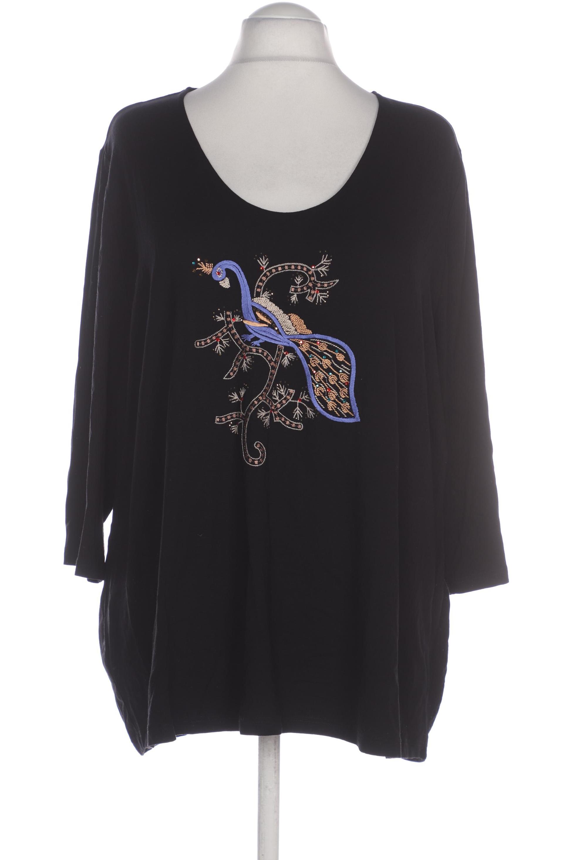 

Selection by Ulla Popken Damen T-Shirt, schwarz, Gr. 52