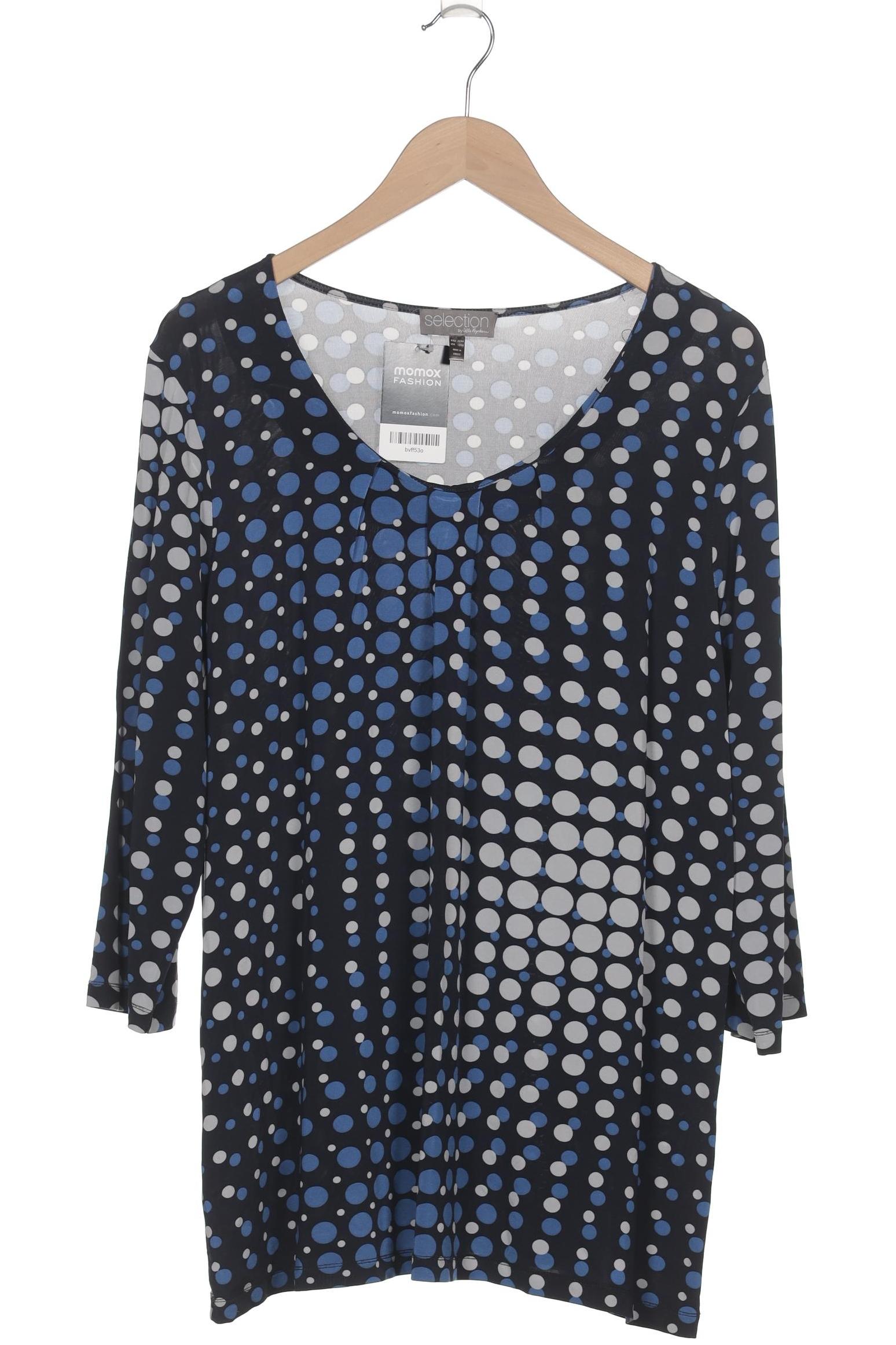 

Selection by Ulla Popken Damen Langarmshirt, marineblau, Gr. 42