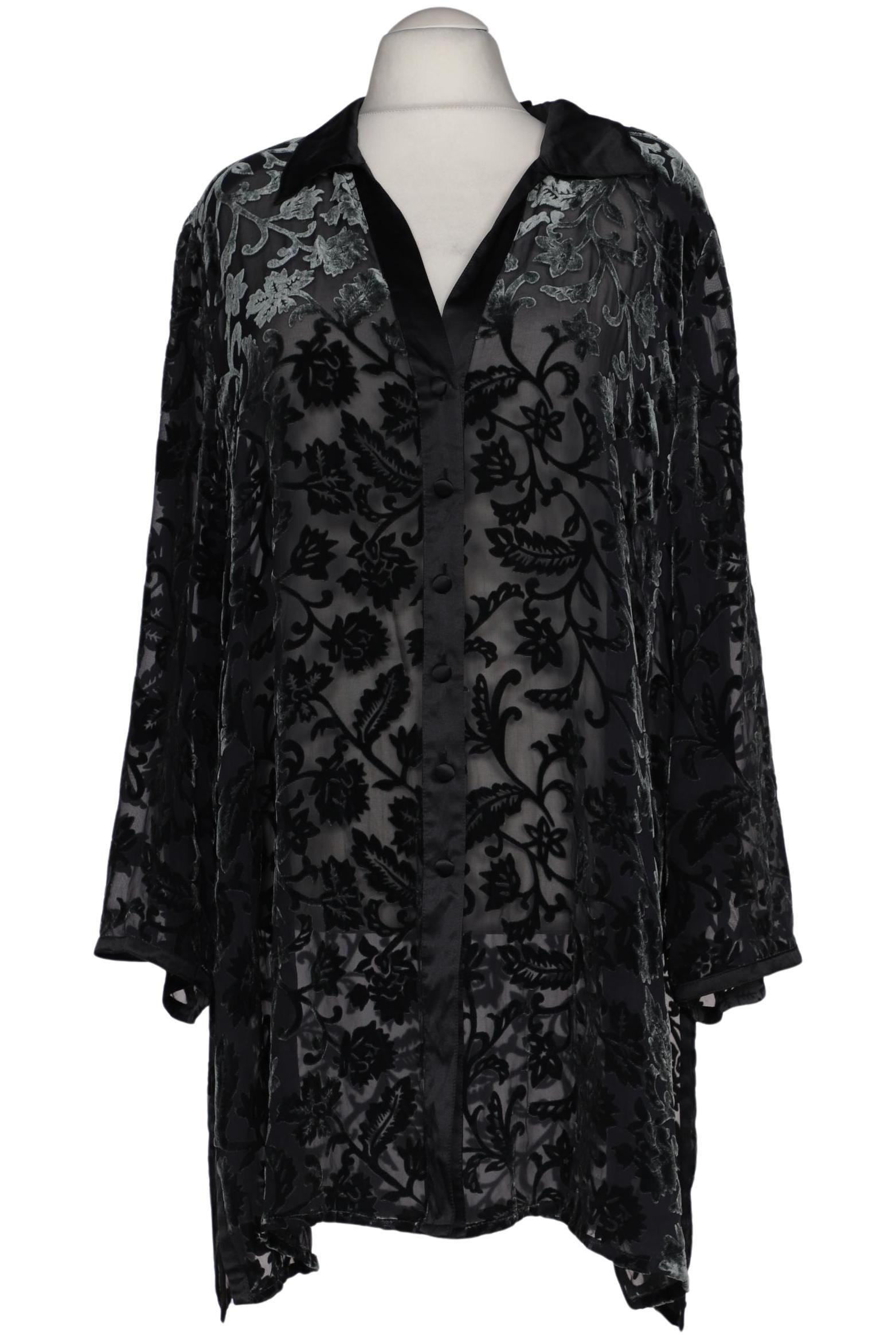 

Selection by Ulla Popken Damen Bluse, schwarz, Gr. 50