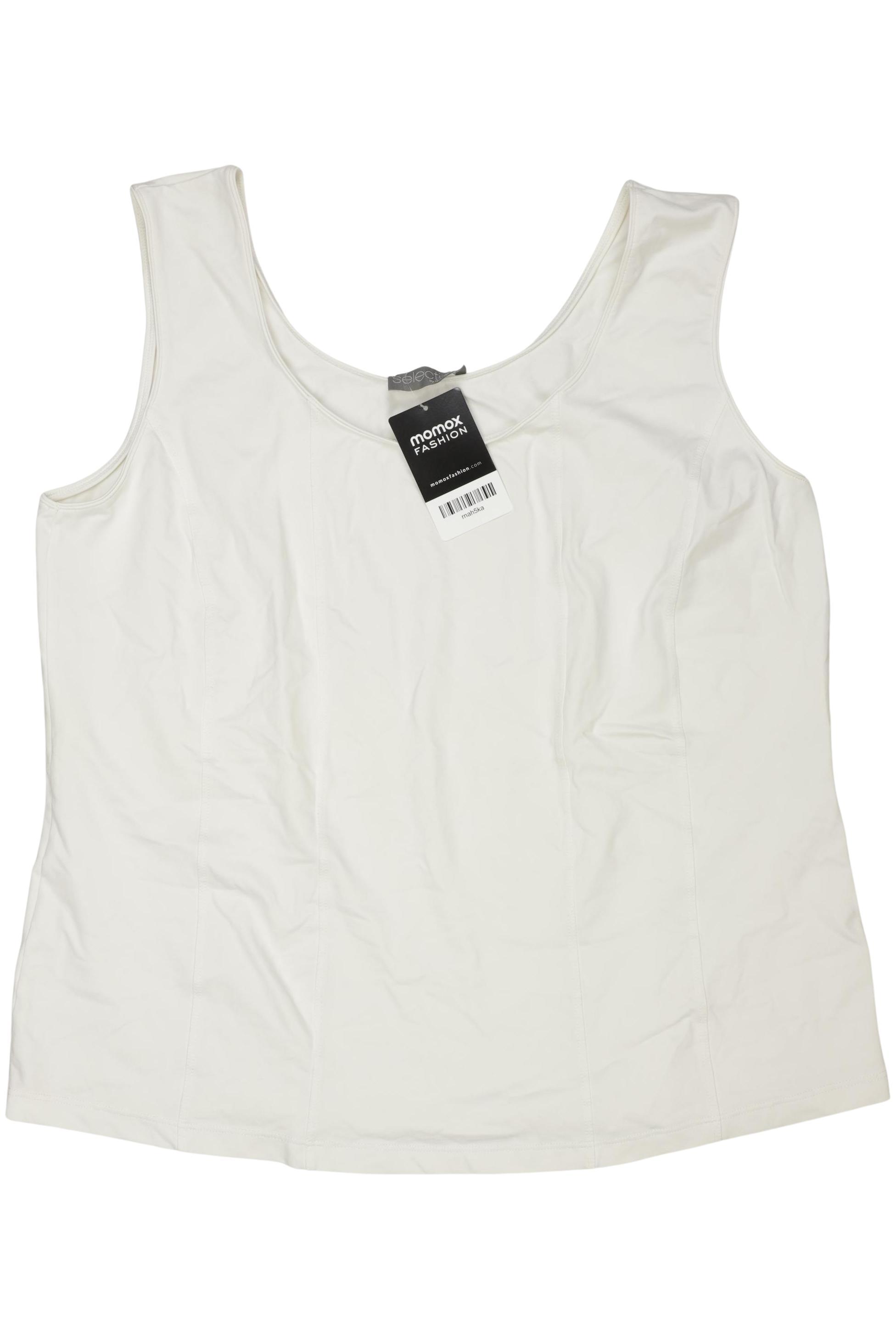 

Selection by Ulla Popken Damen Top, cremeweiß, Gr. 48