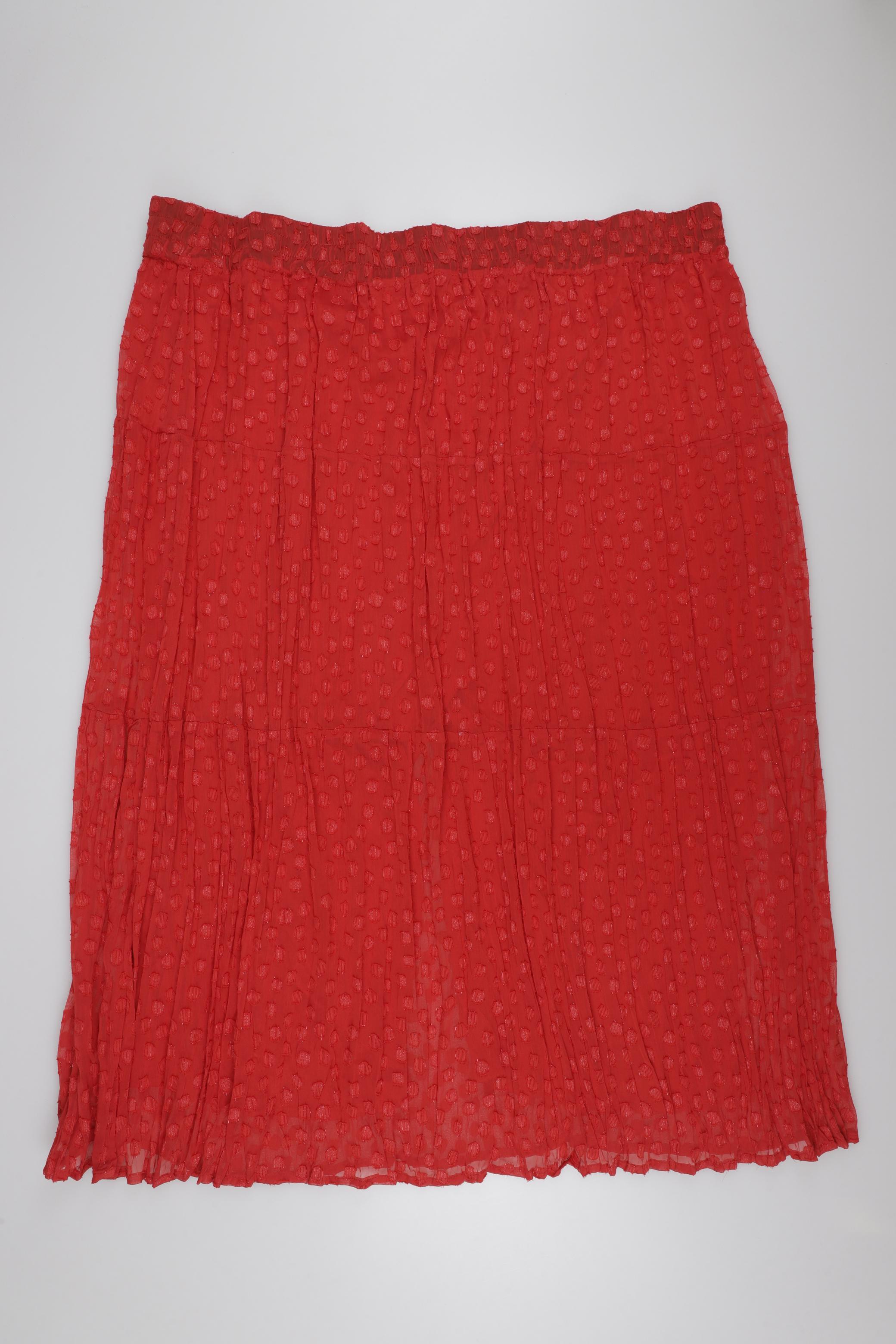 

Selection by Ulla Popken Damen Rock, rot, Gr. 58