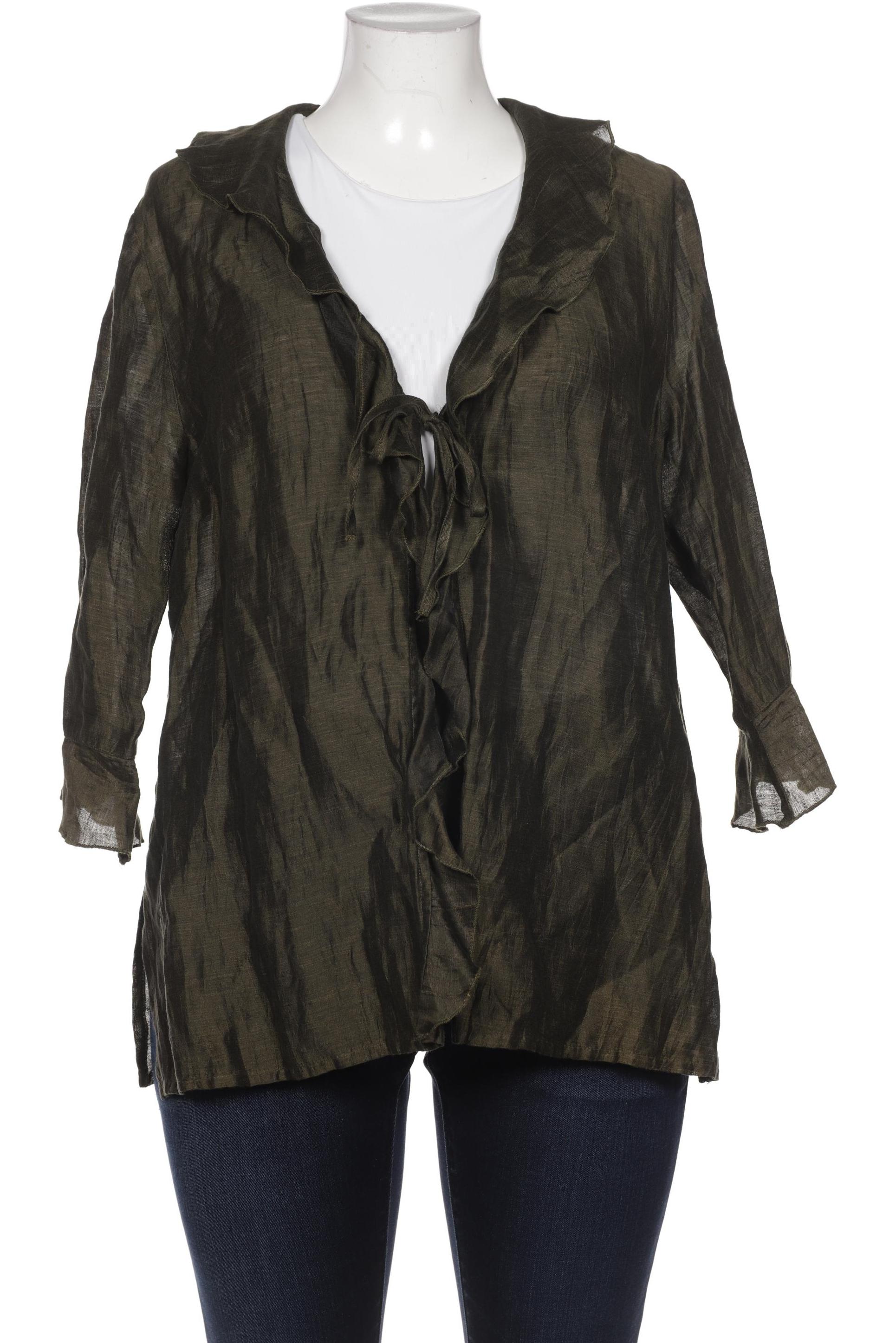 

Selection by Ulla Popken Damen Bluse, grün, Gr. 42