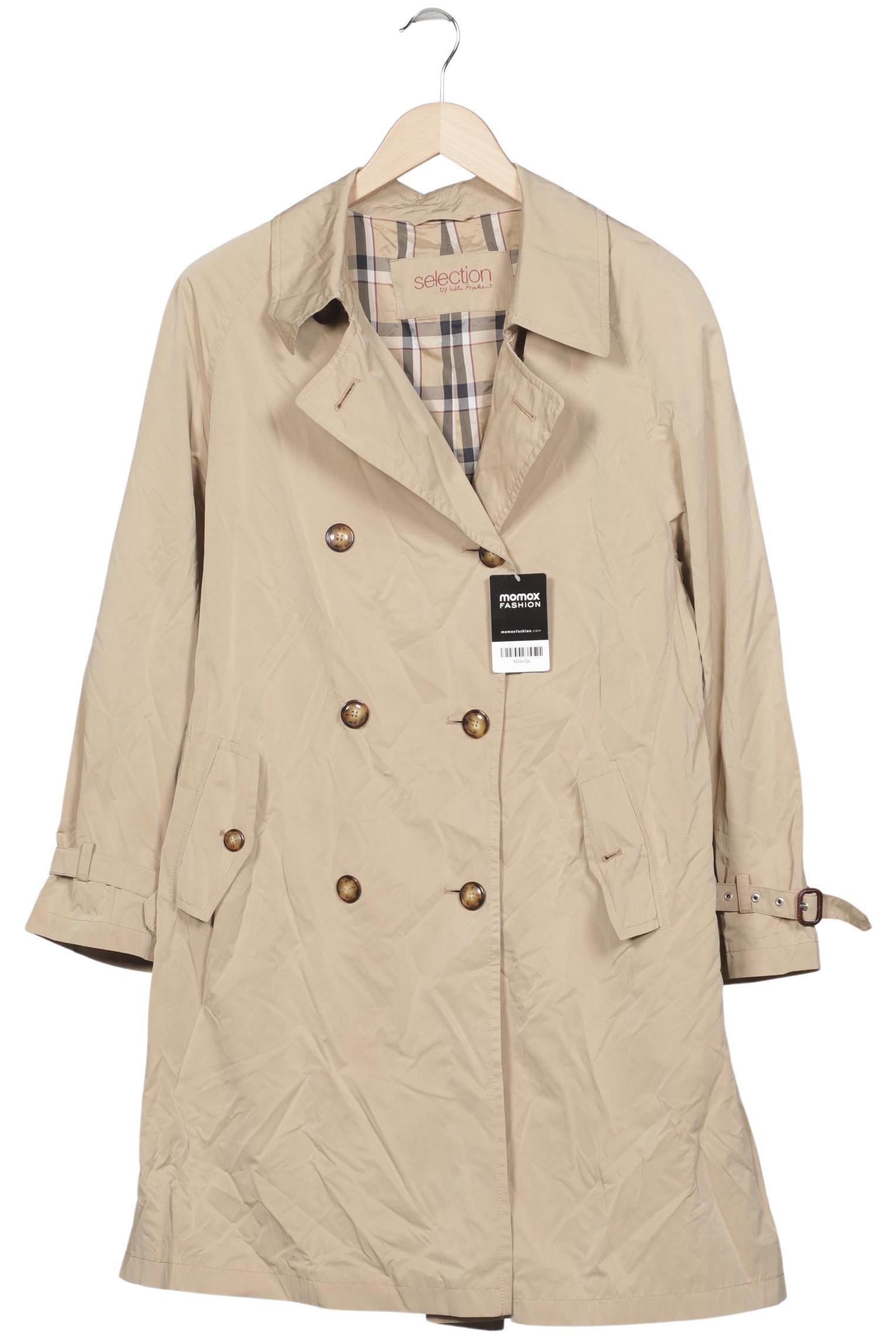 

Selection by Ulla Popken Damen Mantel, beige, Gr. 42