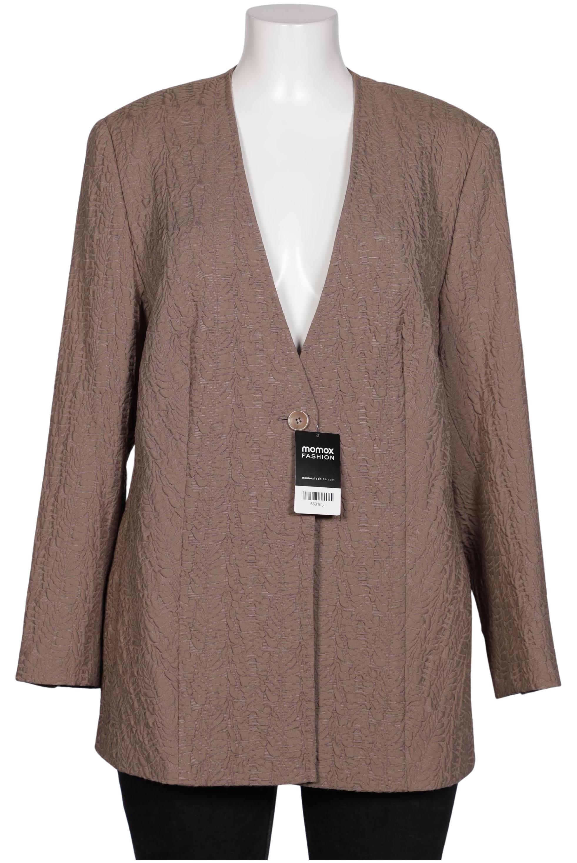 

Selection by Ulla Popken Damen Blazer, braun, Gr. 48