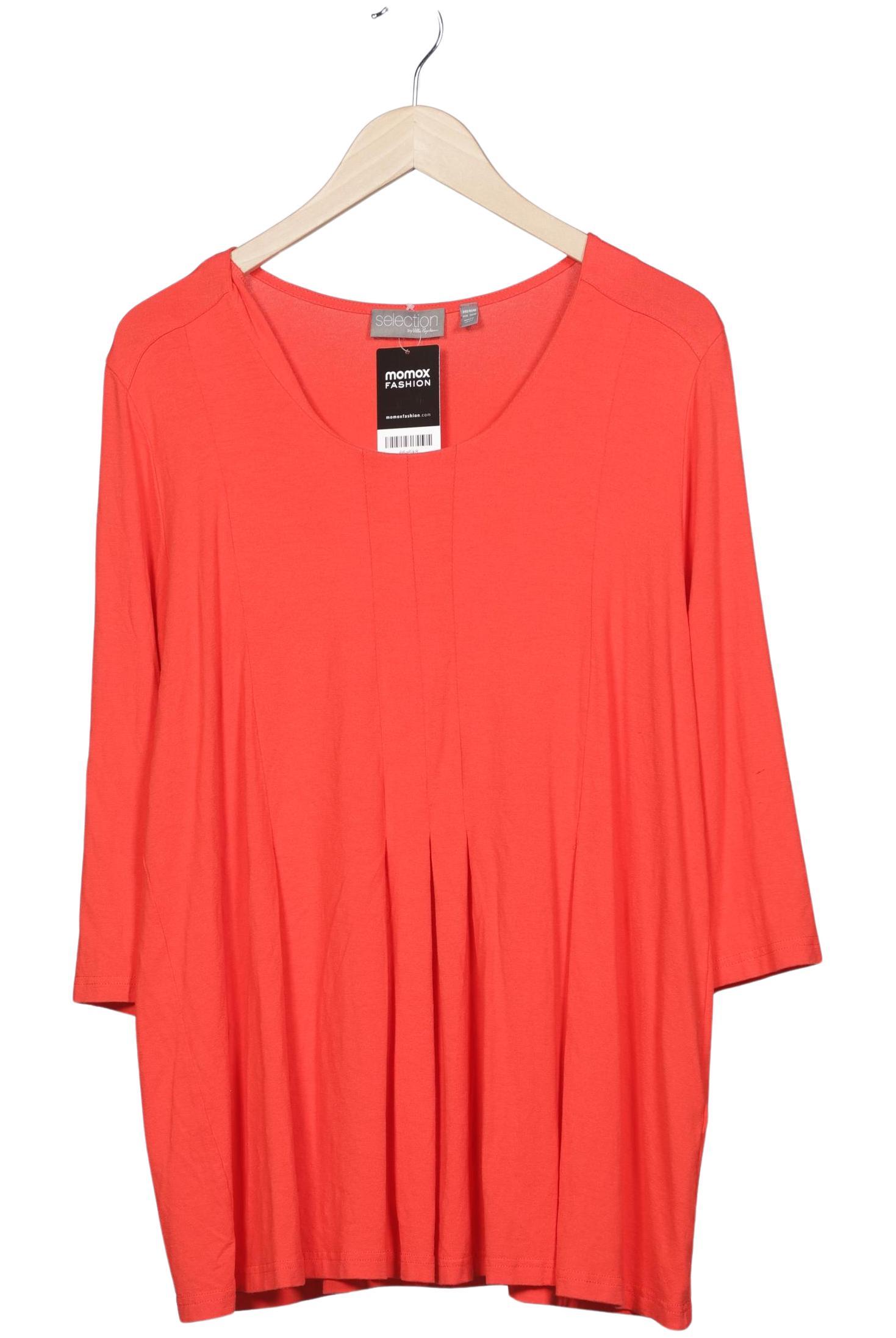 

Selection by Ulla Popken Damen Langarmshirt, rot, Gr. 46