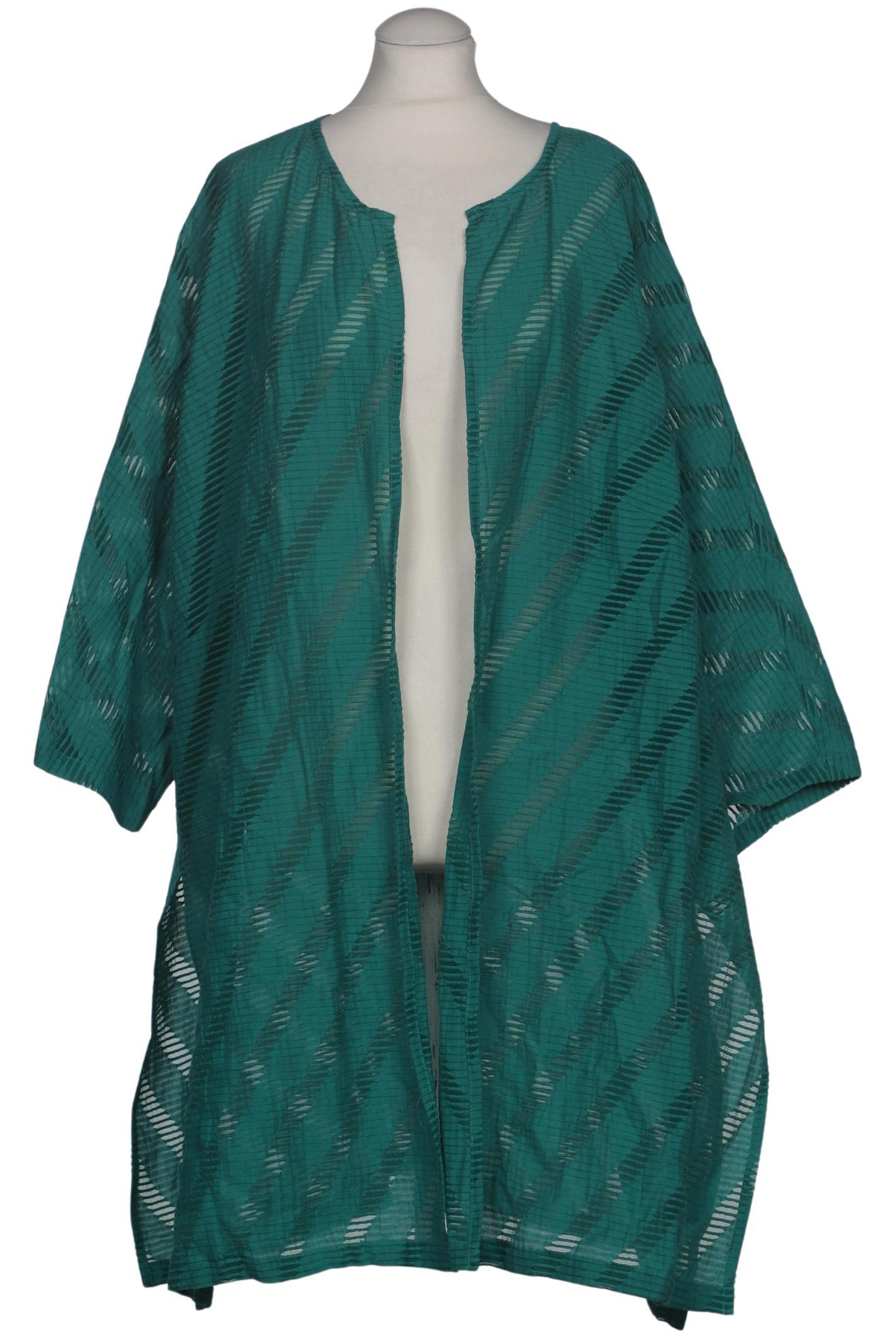 

Selection by Ulla Popken Damen Strickjacke, grün, Gr. 54