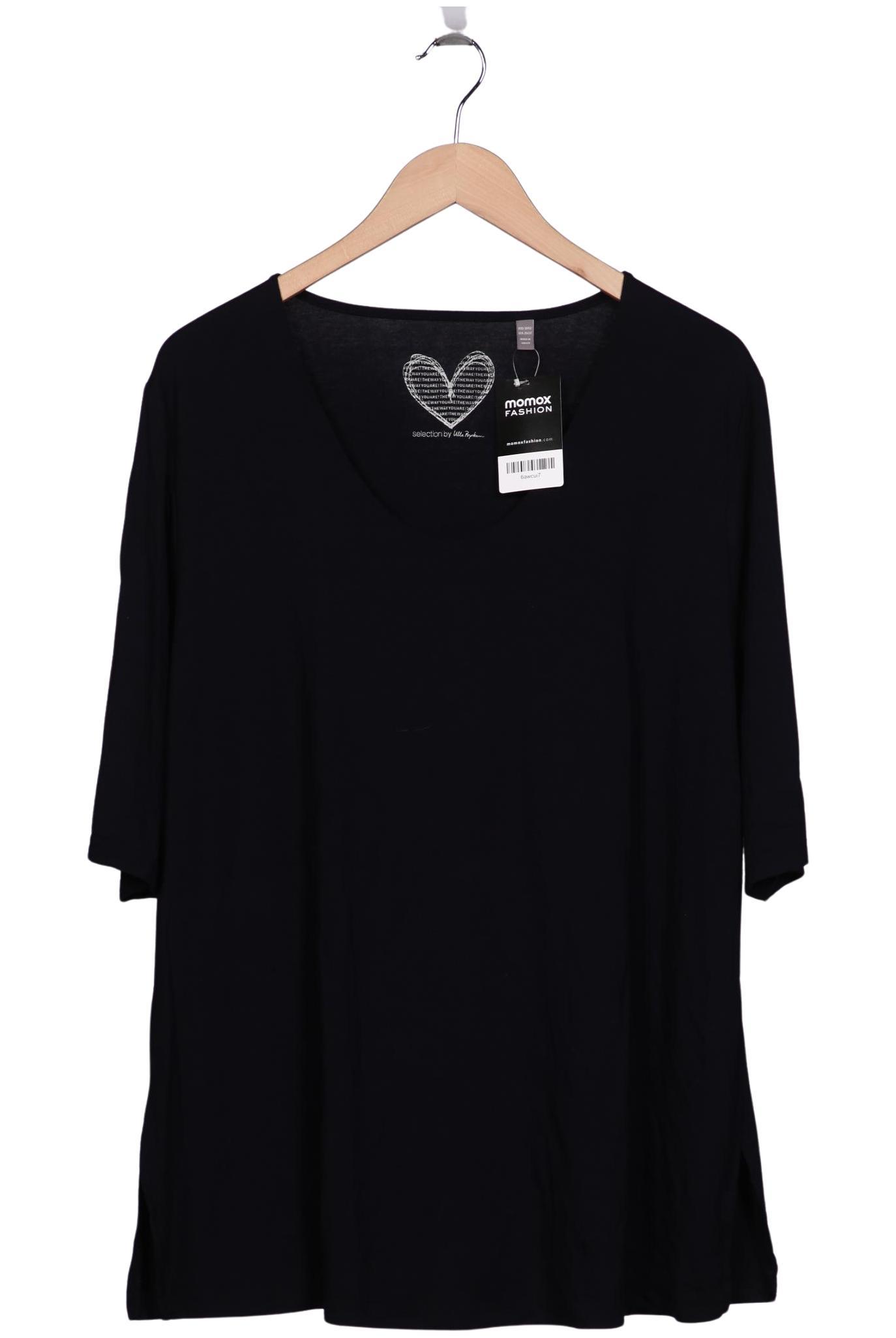 

Selection by Ulla Popken Damen T-Shirt, schwarz, Gr. 50