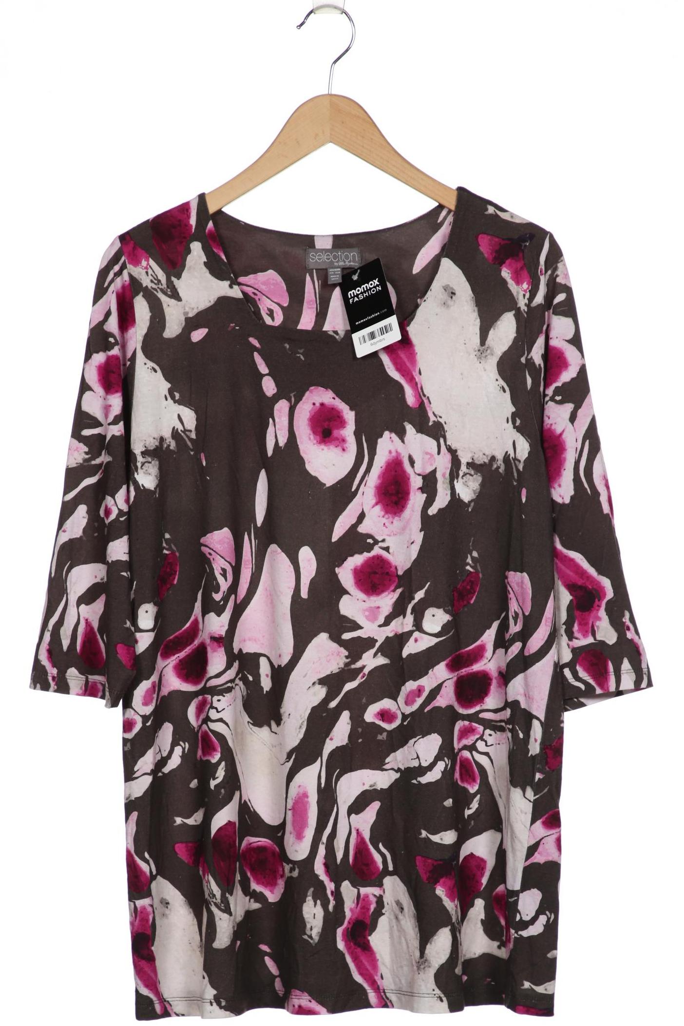 

Selection by Ulla Popken Damen Langarmshirt, braun