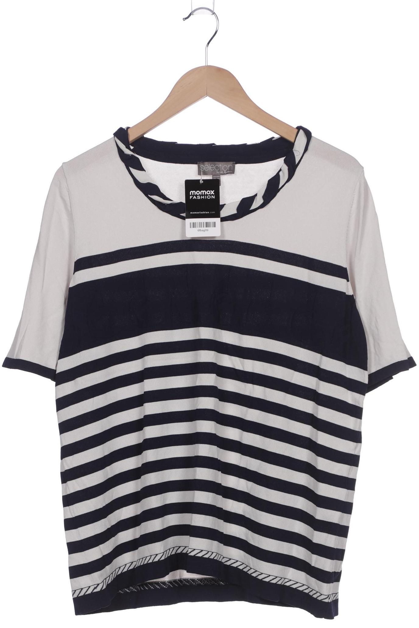 

Selection by Ulla Popken Damen T-Shirt, marineblau, Gr. 42