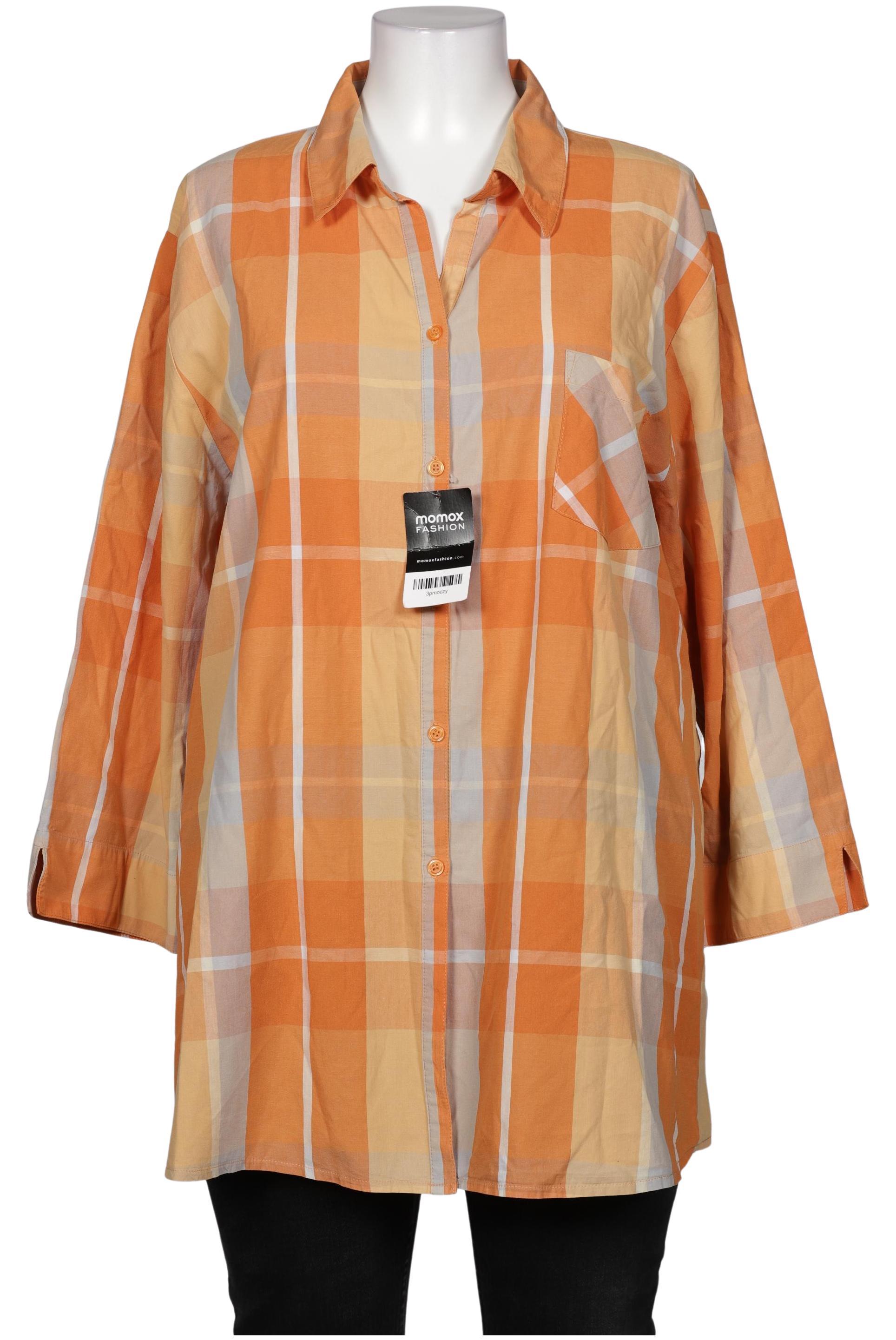 

Selection by Ulla Popken Damen Bluse, orange, Gr. 50