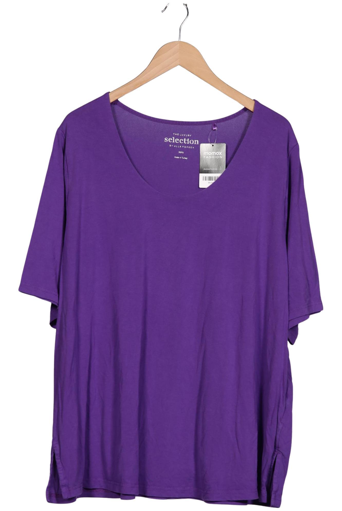 

Selection by Ulla Popken Damen T-Shirt, flieder, Gr. 50