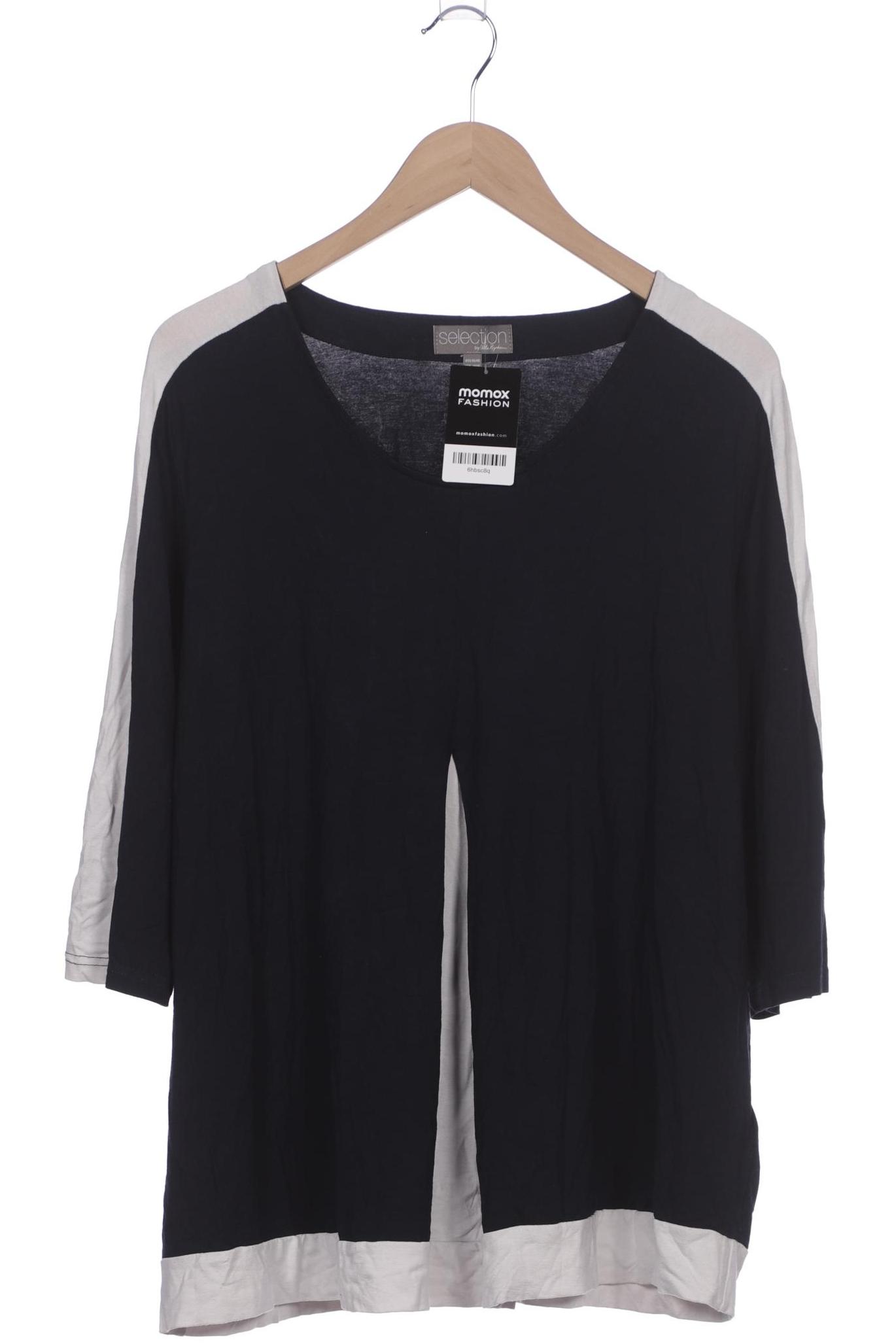 

Selection by Ulla Popken Damen Langarmshirt, marineblau, Gr. 46