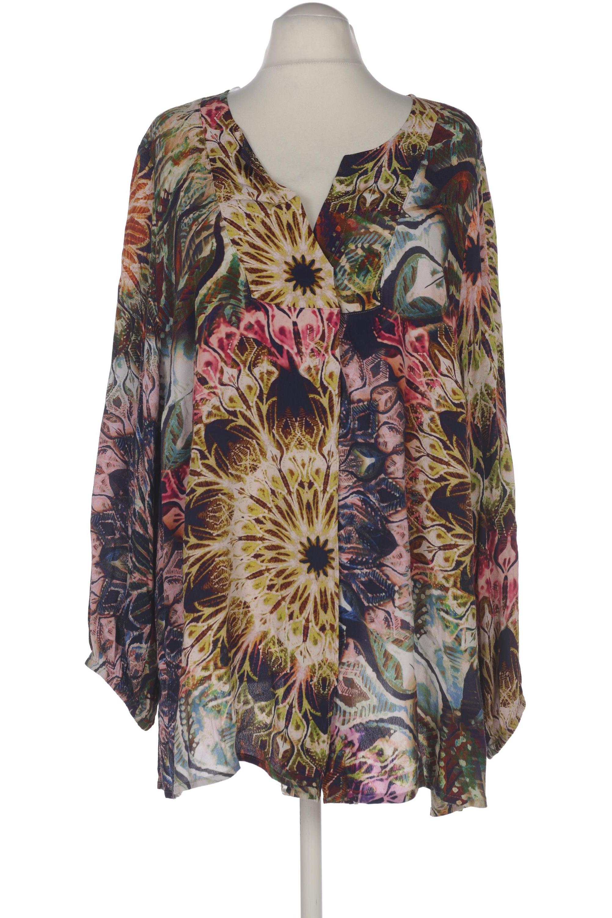 

Selection by Ulla Popken Damen Bluse, mehrfarbig, Gr. 58