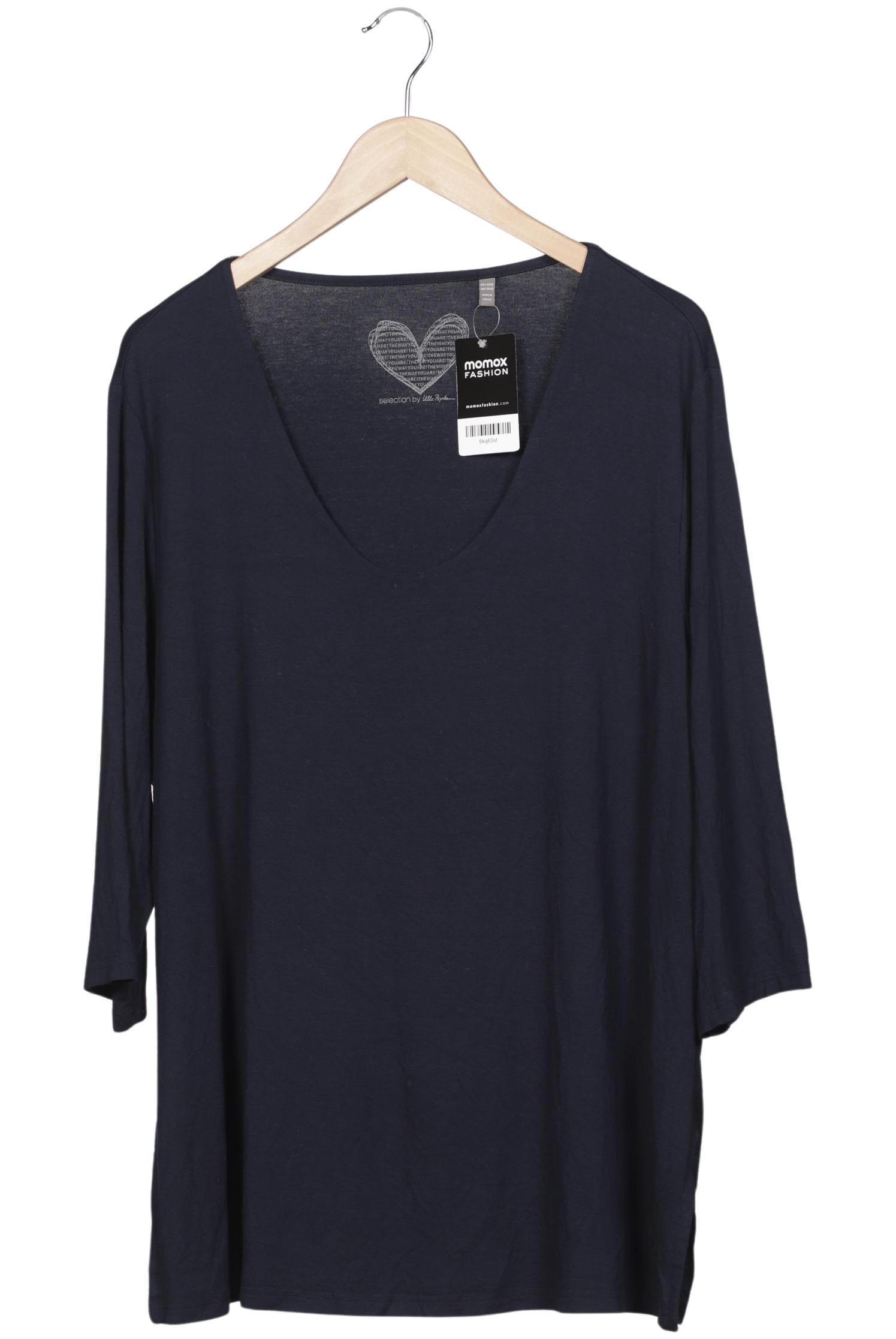 

Selection by Ulla Popken Damen Langarmshirt, marineblau, Gr. 50