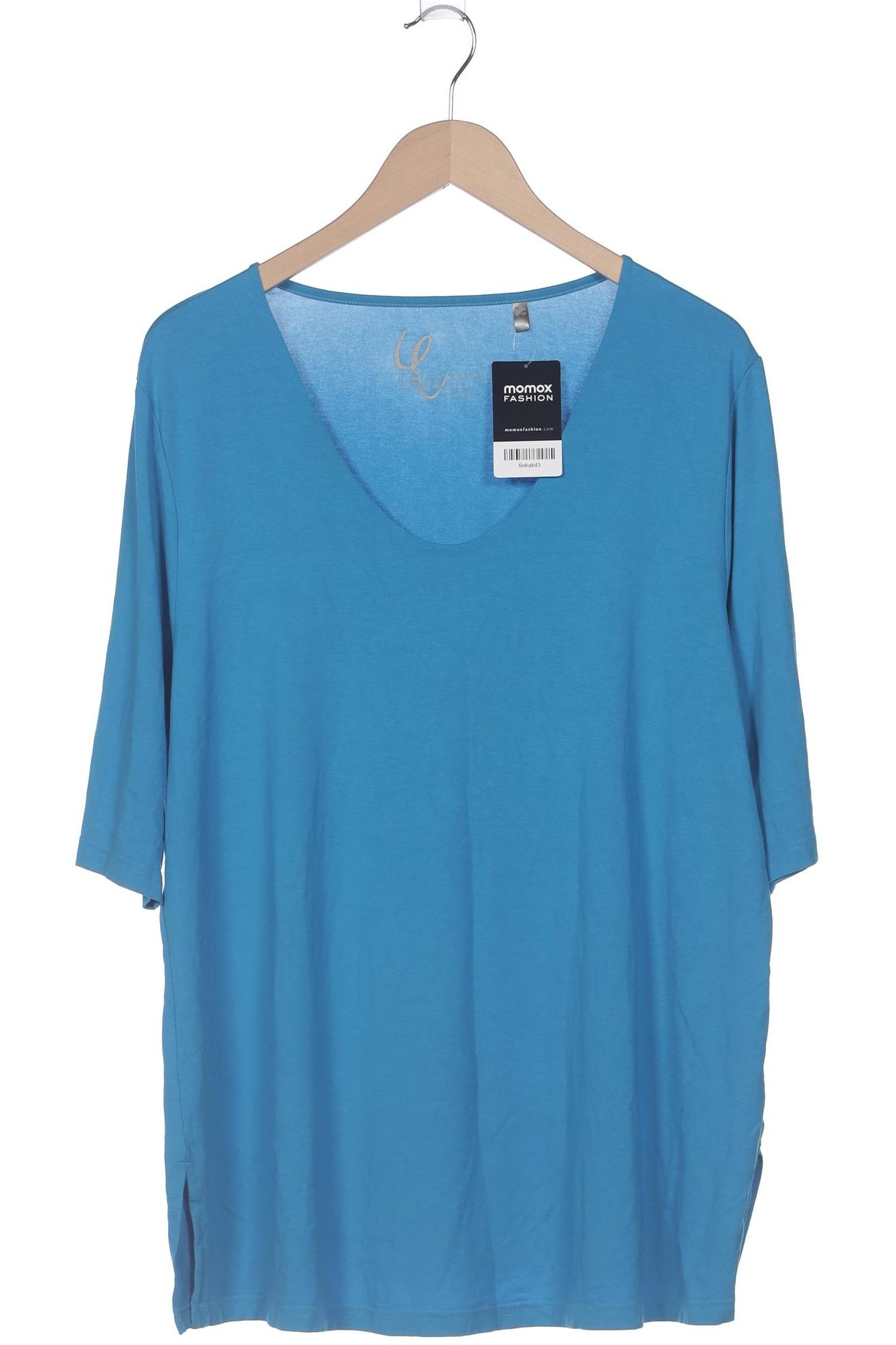 

Selection by Ulla Popken Damen T-Shirt, blau, Gr. 50