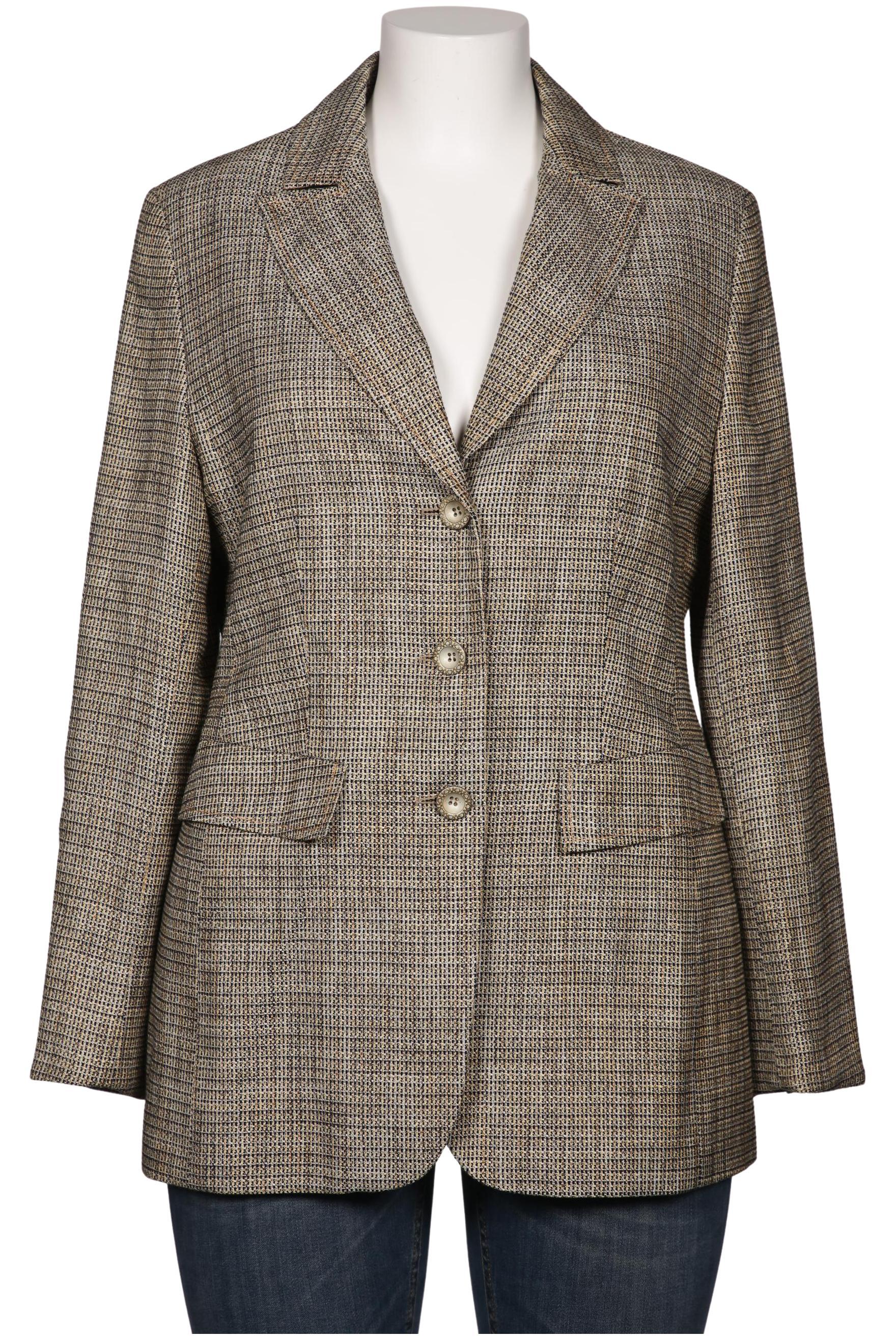 

Selection by Ulla Popken Damen Blazer, beige, Gr. 42