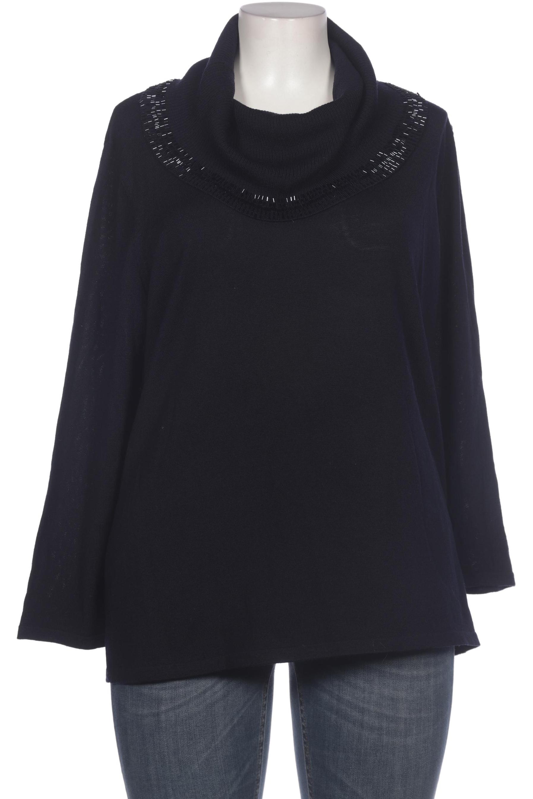 

Selection by Ulla Popken Damen Pullover, marineblau, Gr. 46