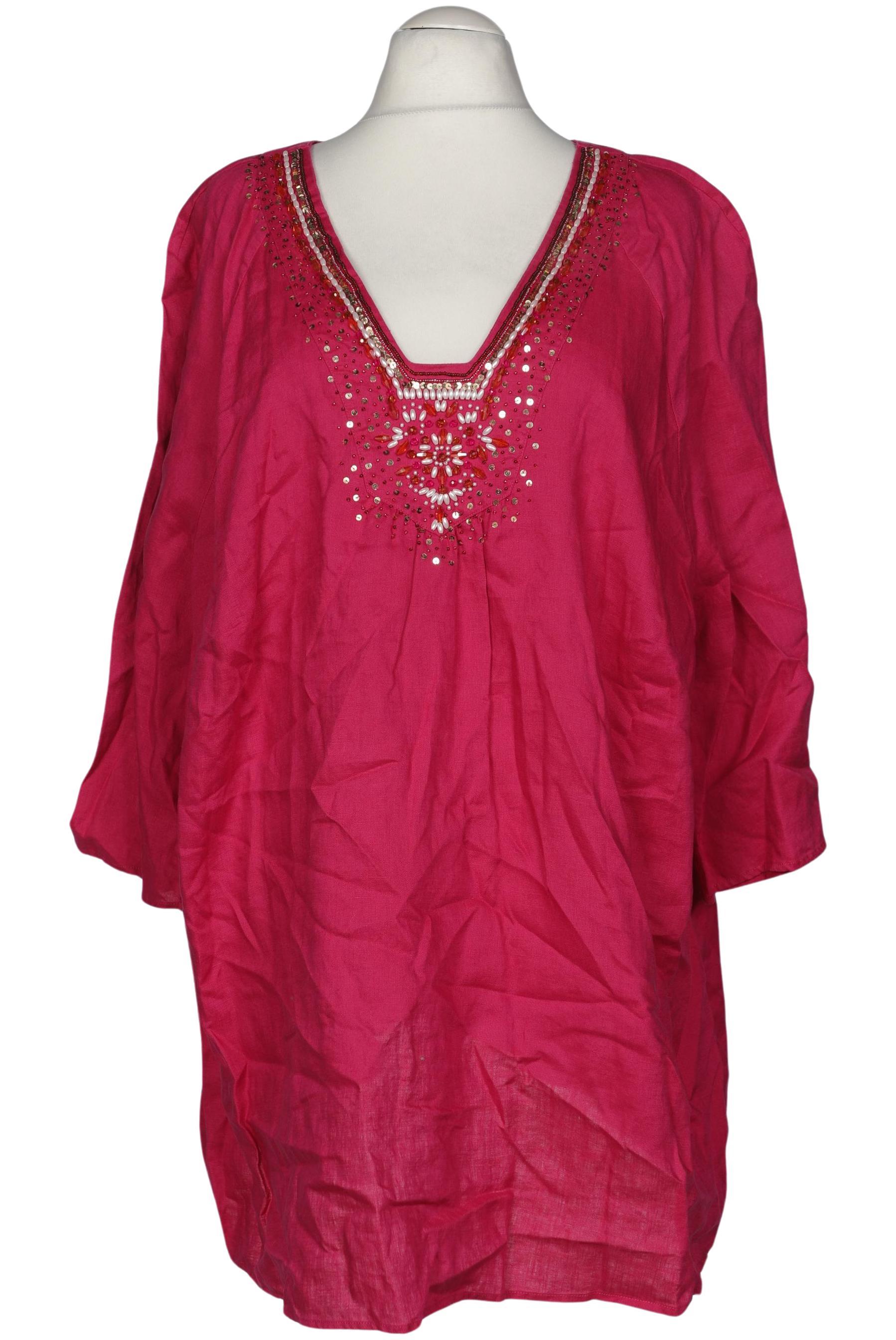 

Selection by Ulla Popken Damen Bluse, pink, Gr. 58
