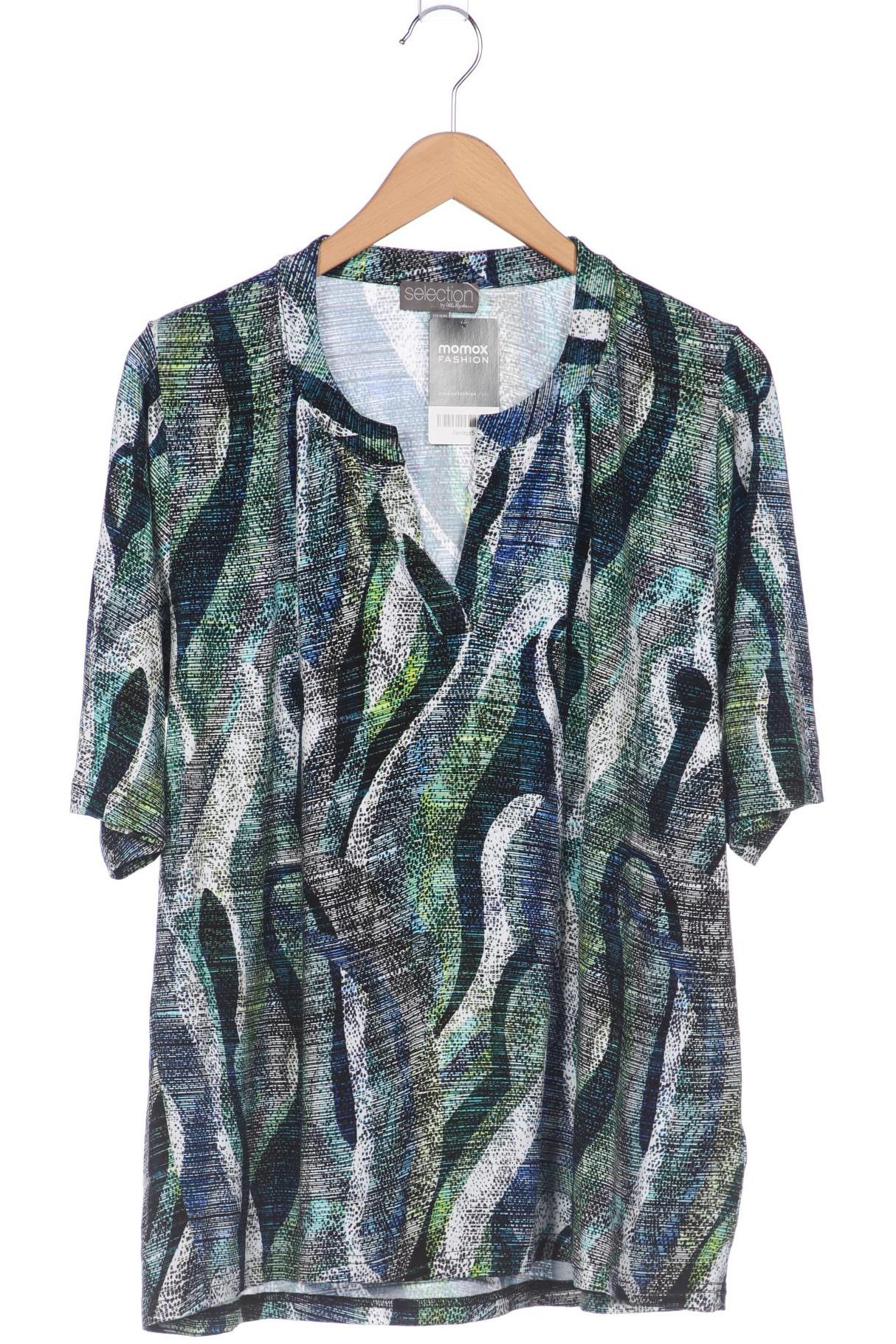 

Selection by Ulla Popken Damen T-Shirt, grün, Gr. 42