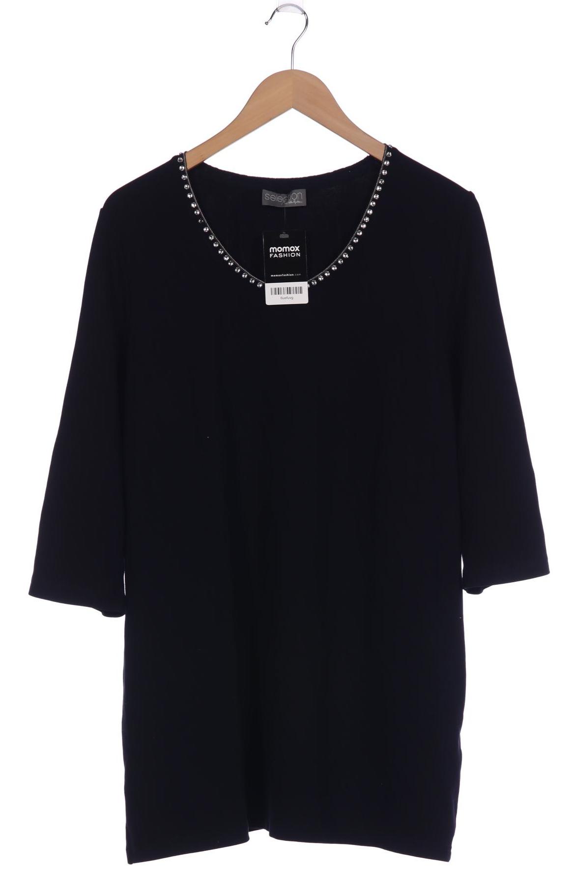 

Selection by Ulla Popken Damen Langarmshirt, marineblau