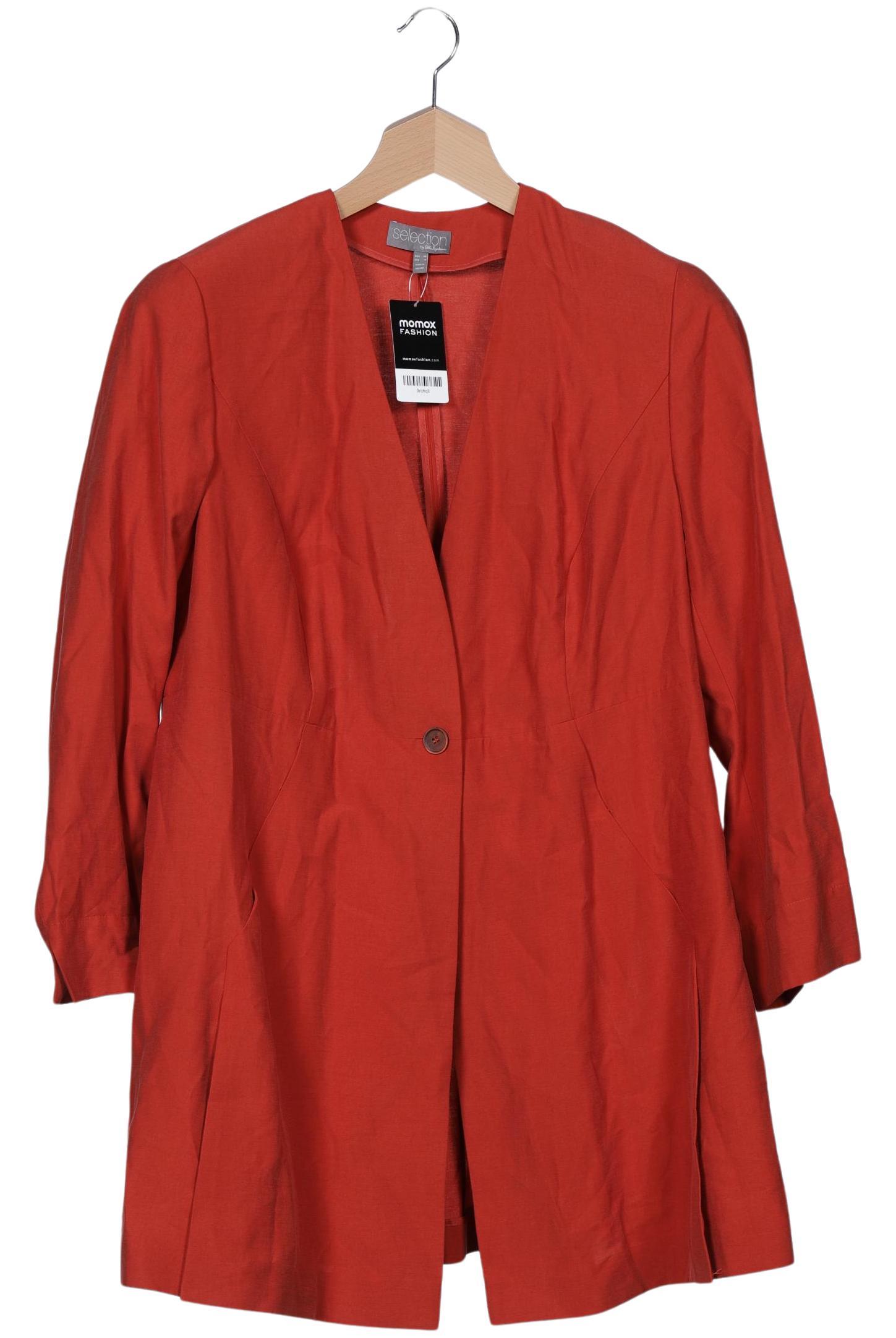 

Selection by Ulla Popken Damen Mantel, rot, Gr. 48