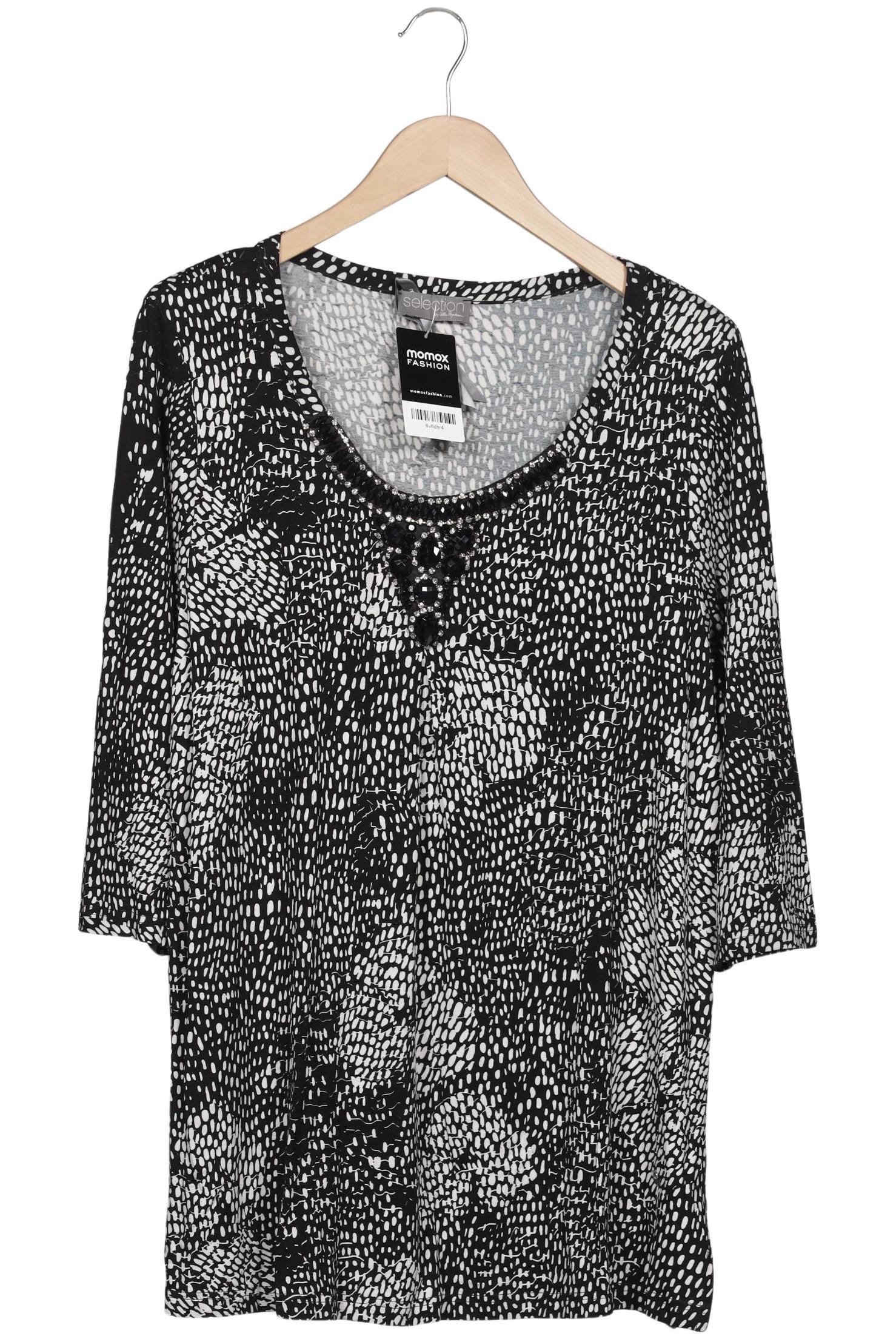 

Selection by Ulla Popken Damen Langarmshirt, schwarz, Gr. 42