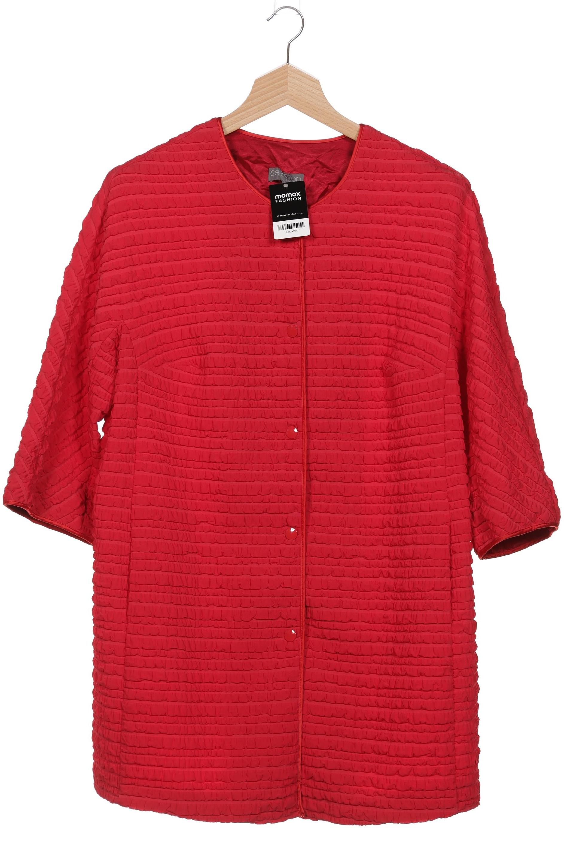 

Selection by Ulla Popken Damen Jacke, rot, Gr. 50