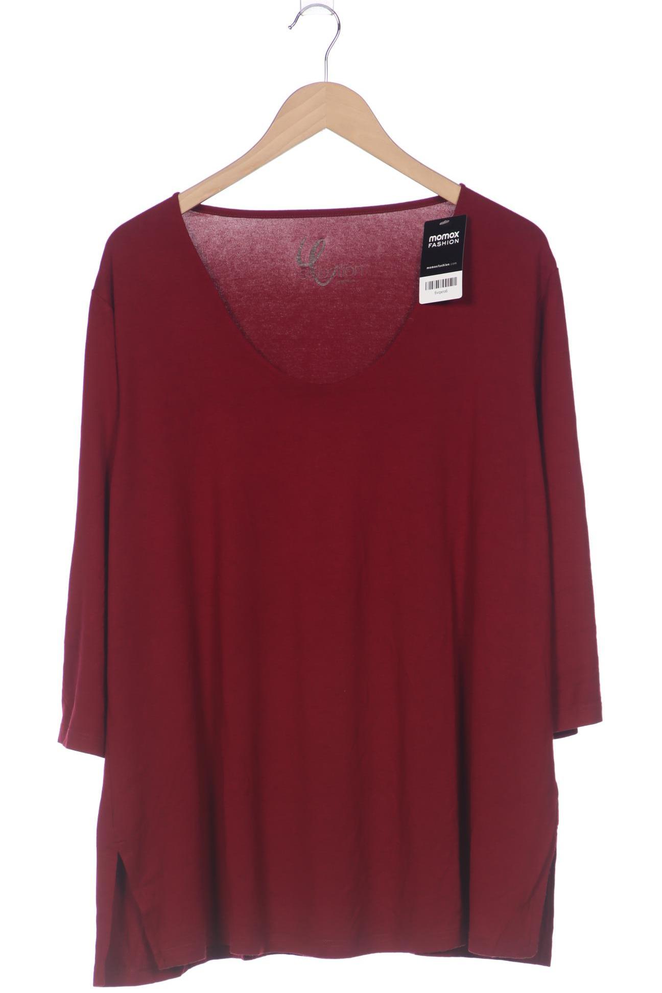 

Selection by Ulla Popken Damen Langarmshirt, rot, Gr. 50