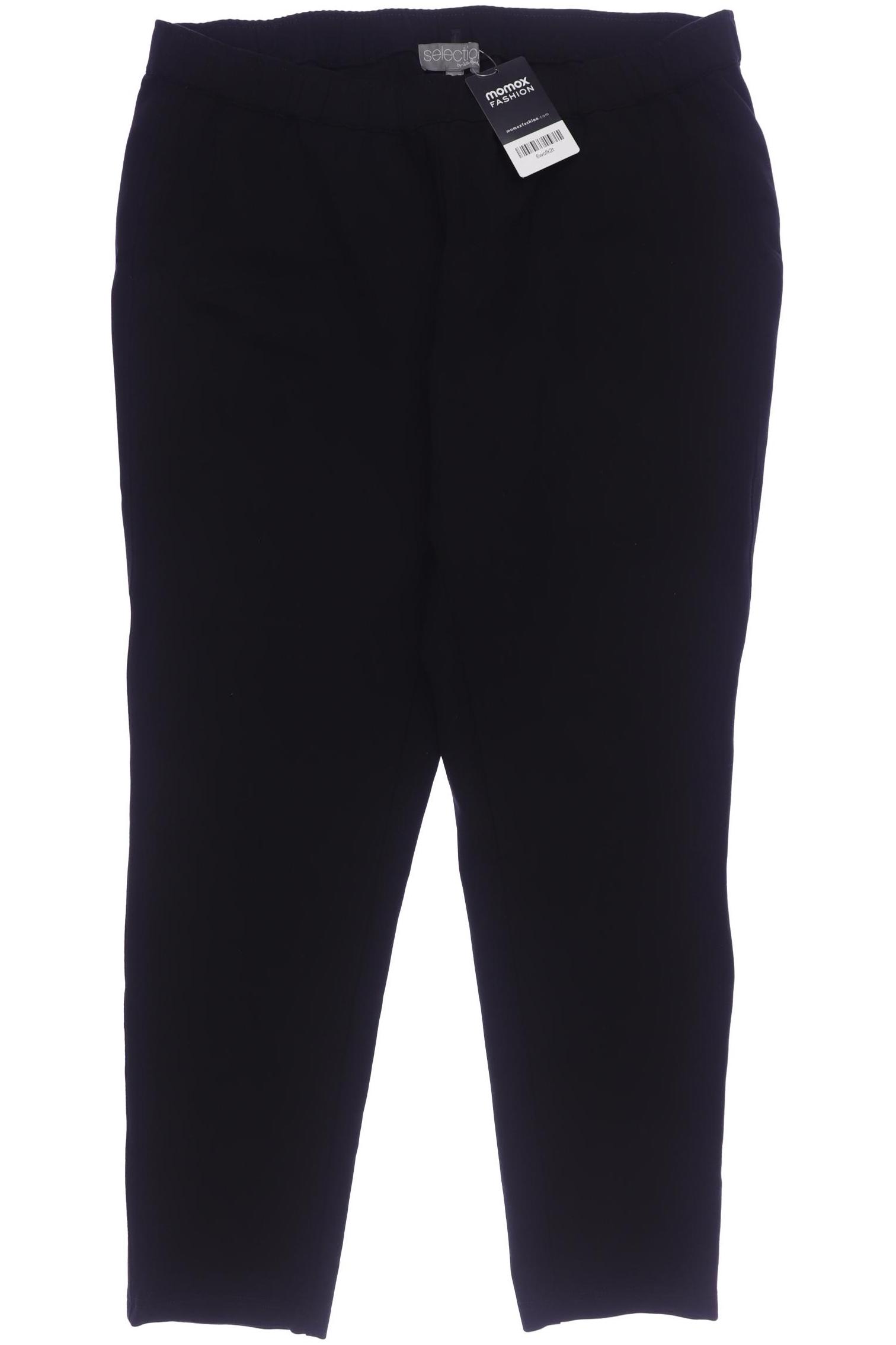 

Selection by Ulla Popken Damen Stoffhose, schwarz, Gr. 48