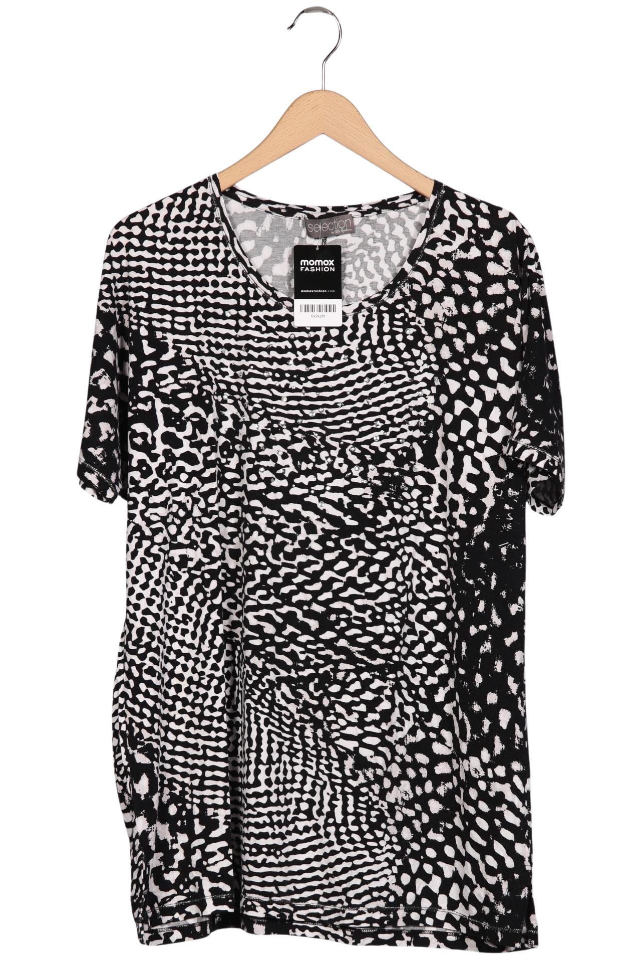 

Selection by Ulla Popken Damen T-Shirt, schwarz, Gr. 42