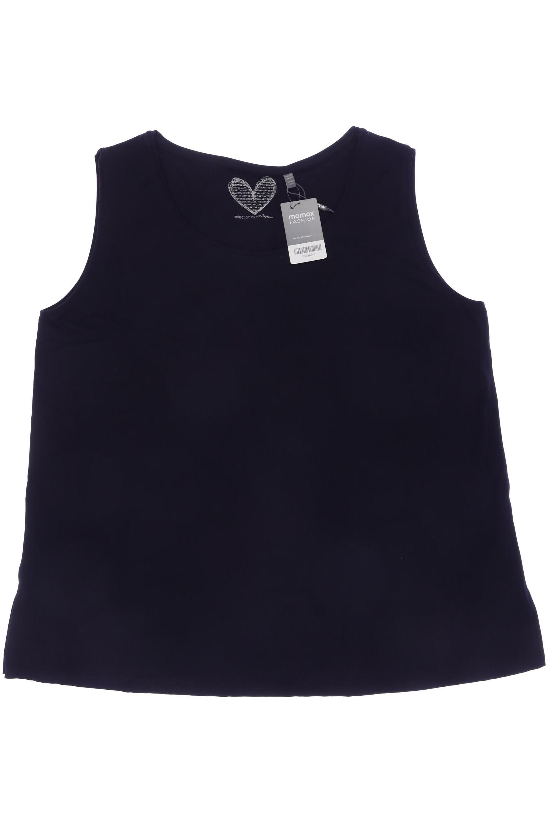 

Selection by Ulla Popken Damen Top, marineblau, Gr. 50