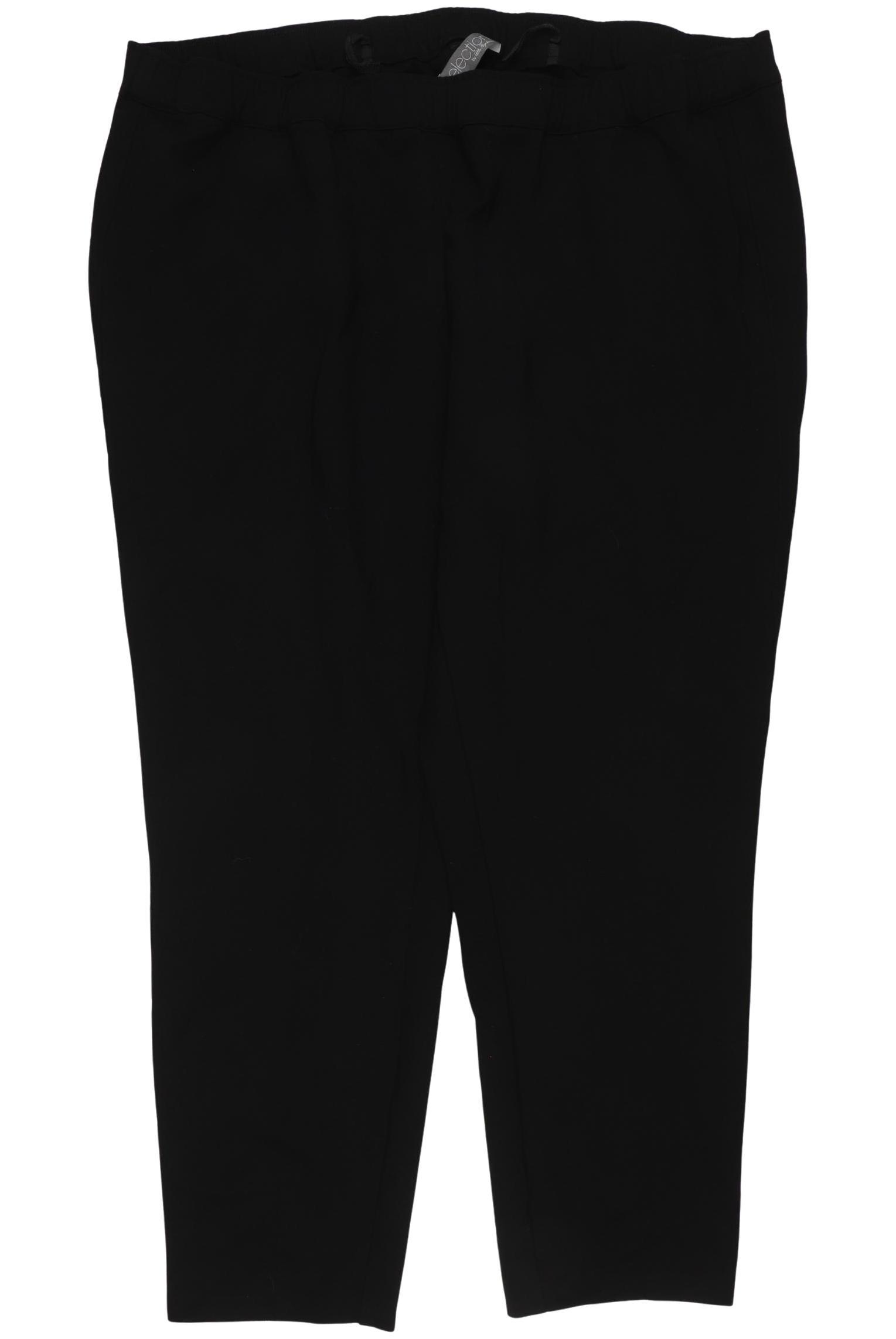 

Selection by Ulla Popken Damen Stoffhose, schwarz, Gr. 52