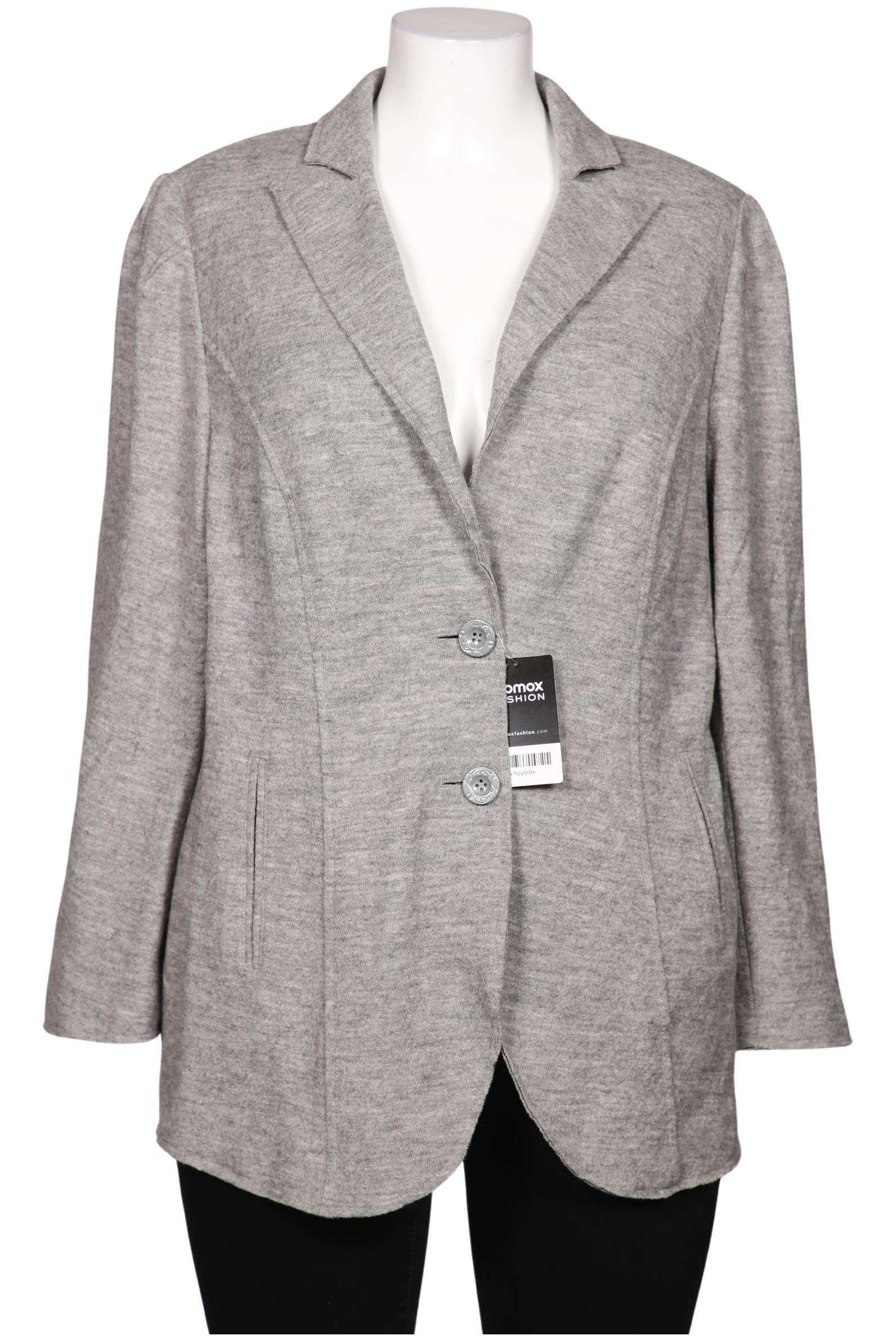 

Selection by Ulla Popken Damen Blazer, grau, Gr. 48