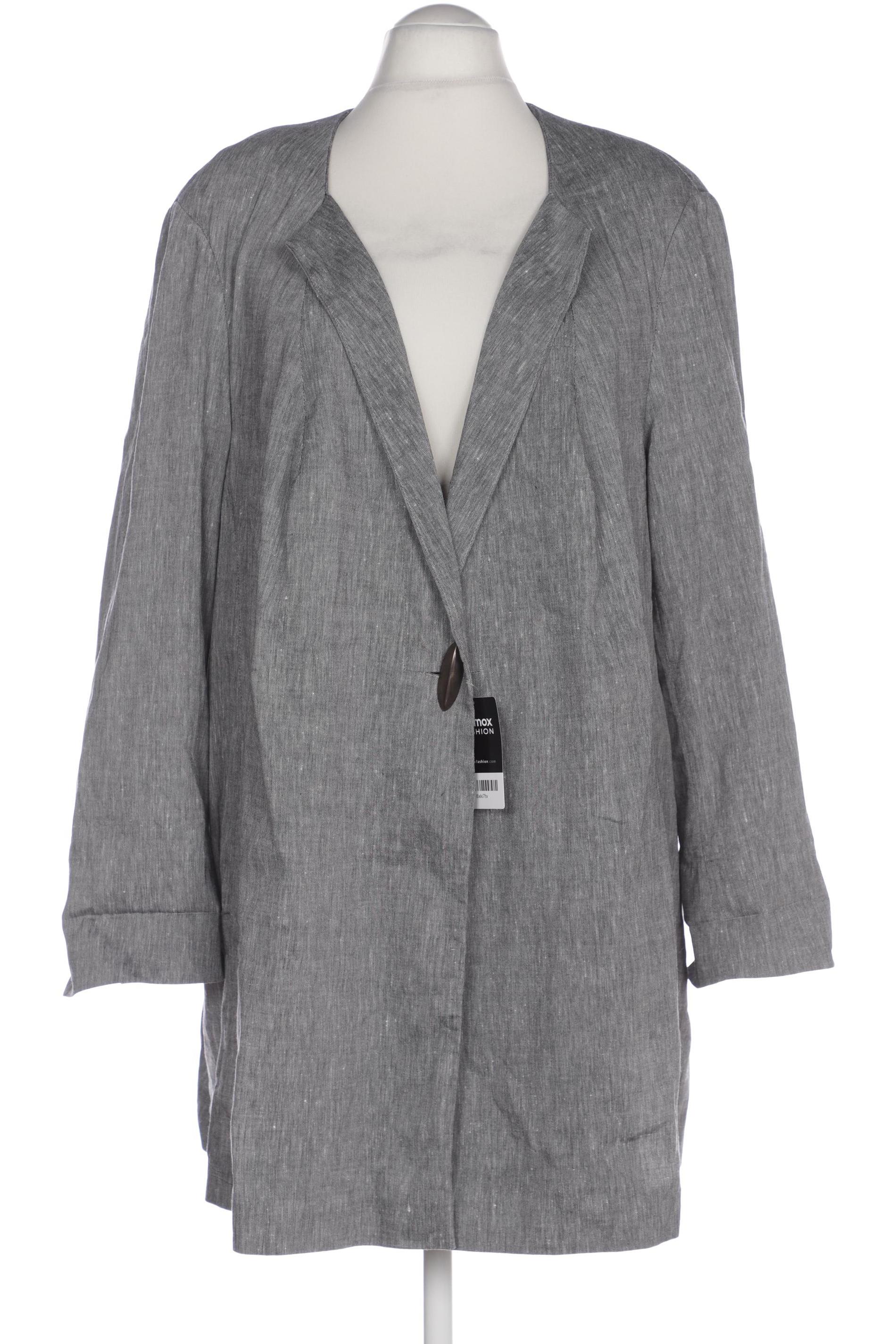 

Selection by Ulla Popken Damen Blazer, grau, Gr. 56