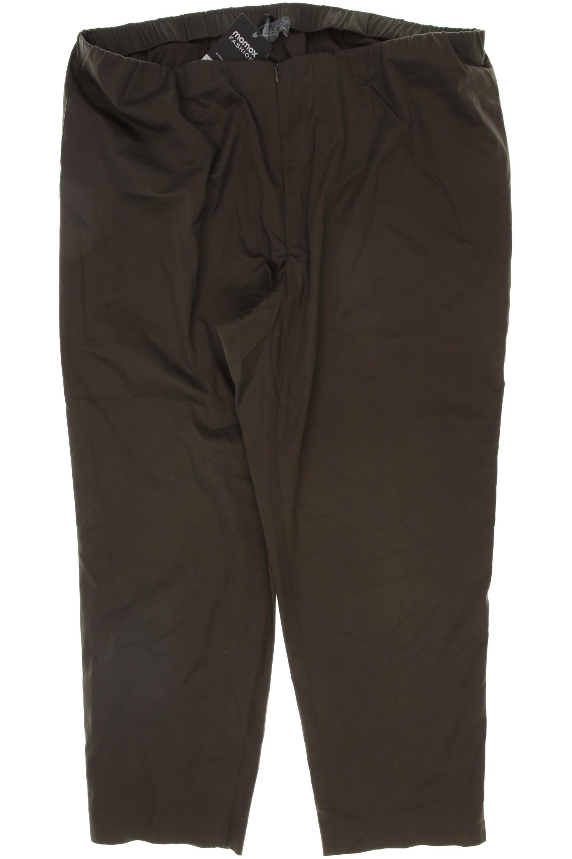 

Selection by Ulla Popken Damen Stoffhose, grün, Gr. 48