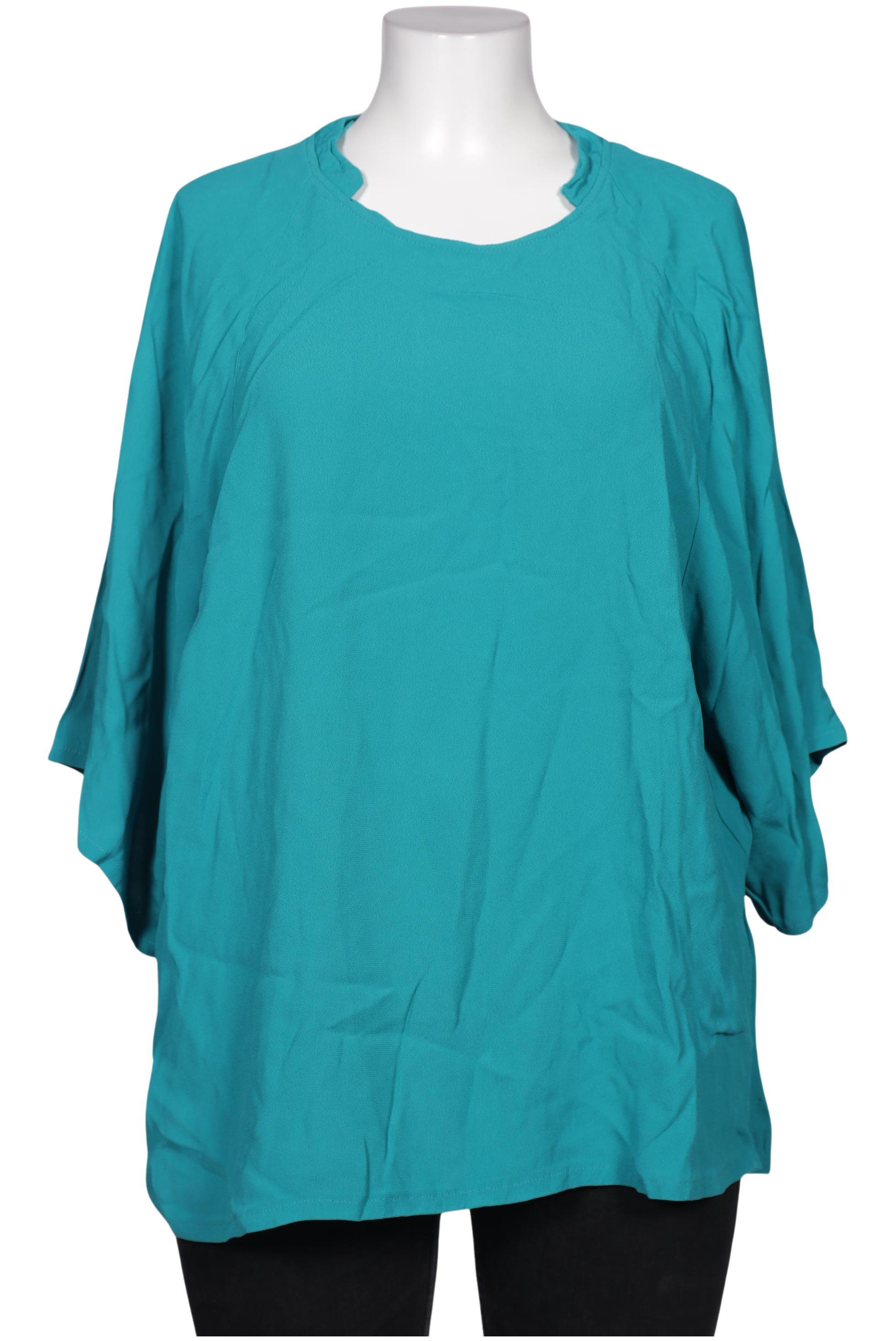 

Selection by Ulla Popken Damen Bluse, türkis, Gr. 46