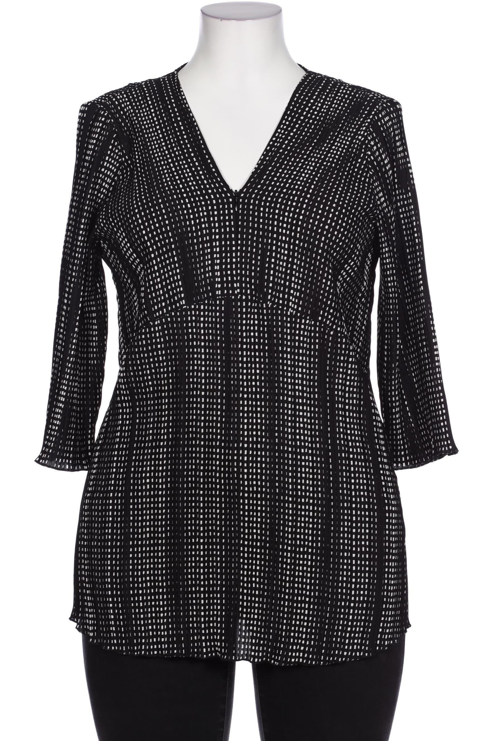 

Selection by Ulla Popken Damen Bluse, schwarz, Gr. 42