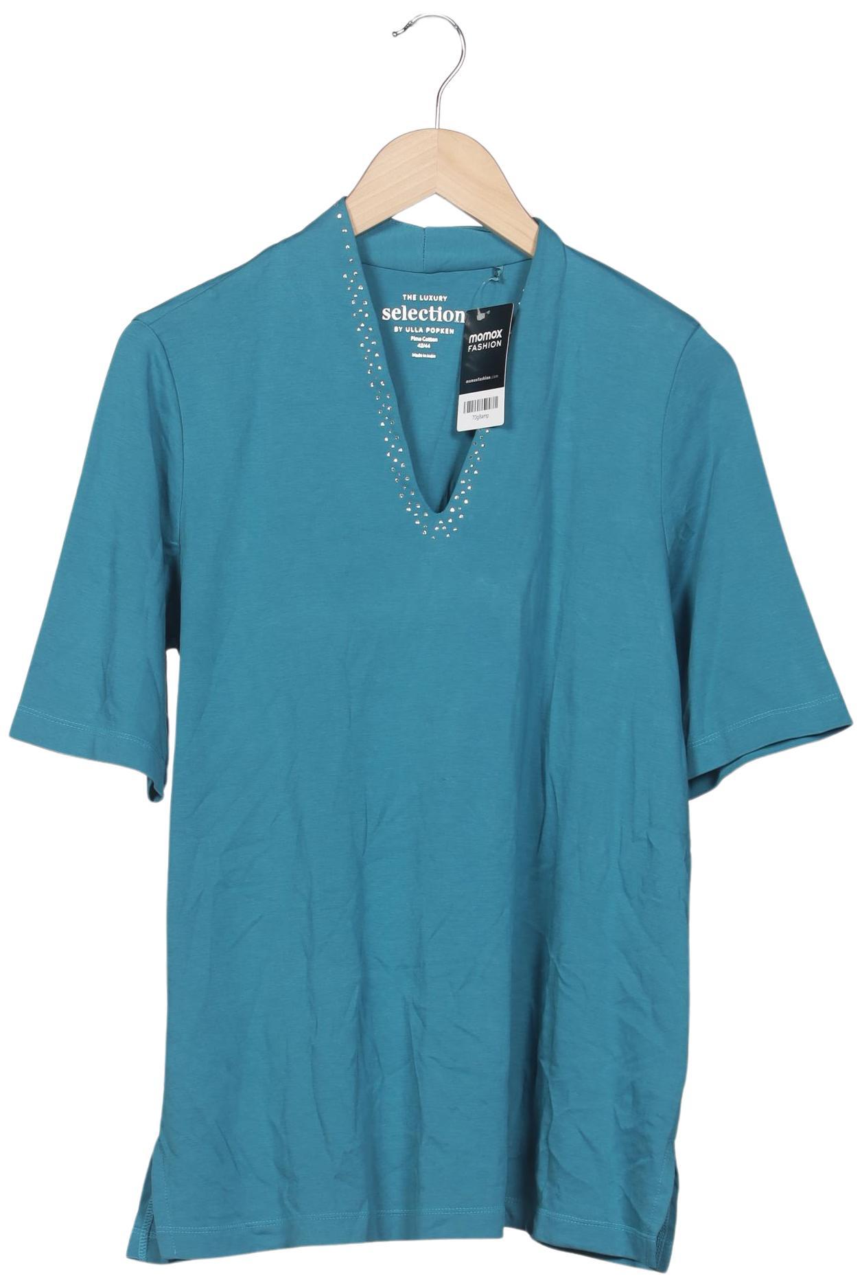 

Selection by Ulla Popken Damen T-Shirt, türkis, Gr. 42