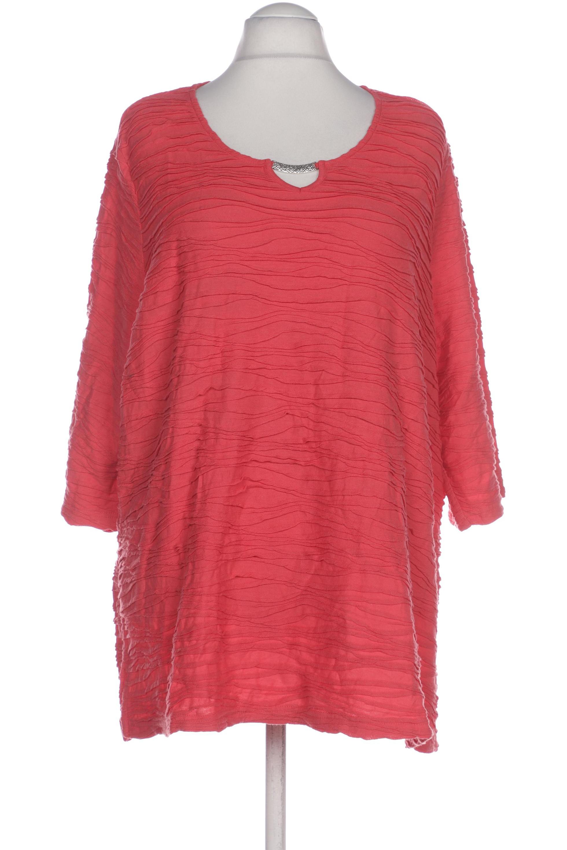 

Selection by Ulla Popken Damen Langarmshirt, rot, Gr. 52