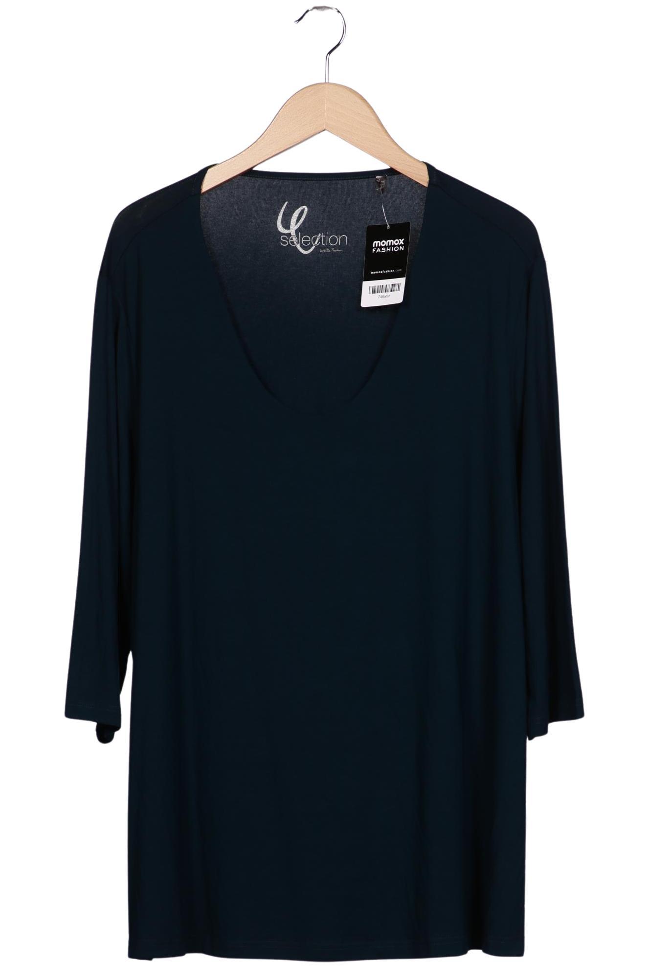 

Selection by Ulla Popken Damen Langarmshirt, marineblau, Gr. 50