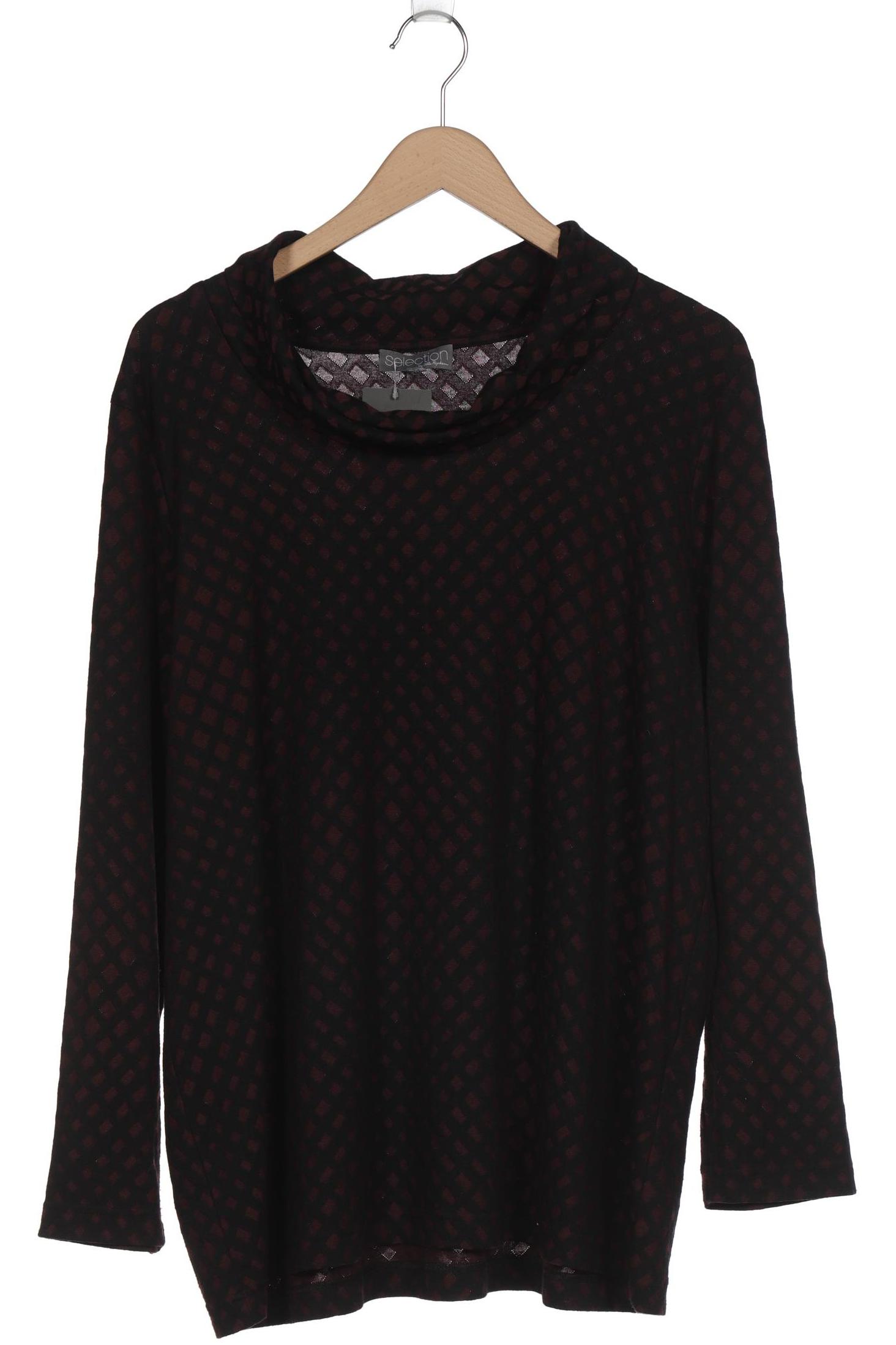 

Selection by Ulla Popken Damen Langarmshirt, schwarz, Gr. 48