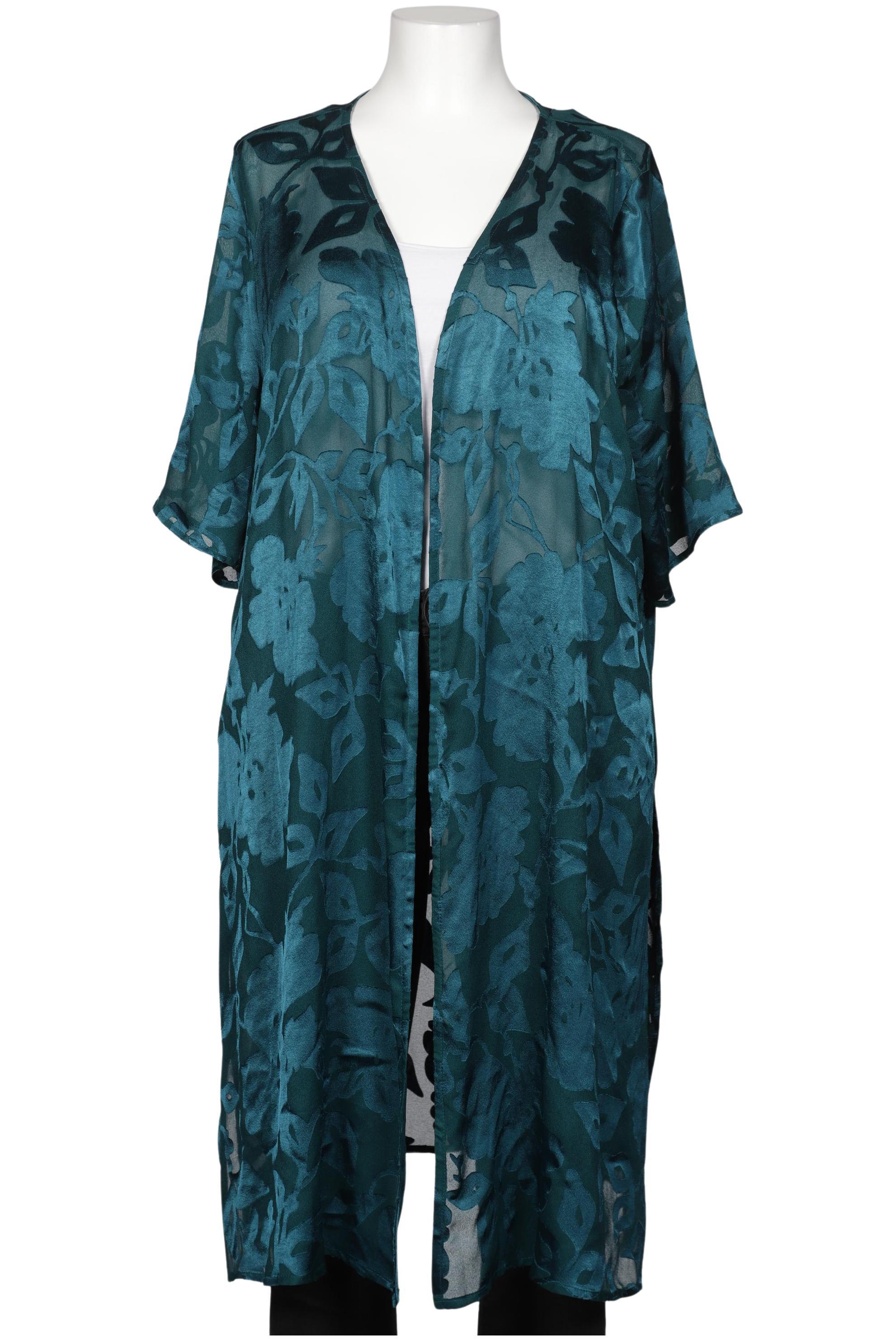 

Selection by Ulla Popken Damen Bluse, türkis, Gr. 50