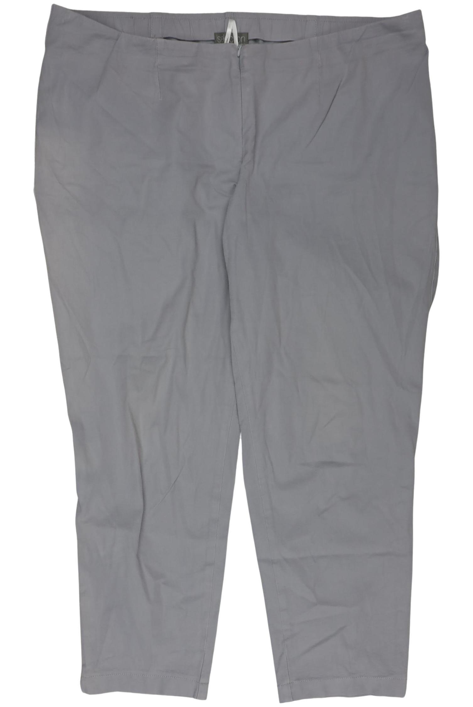 

Selection by Ulla Popken Damen Stoffhose, grau, Gr. 50